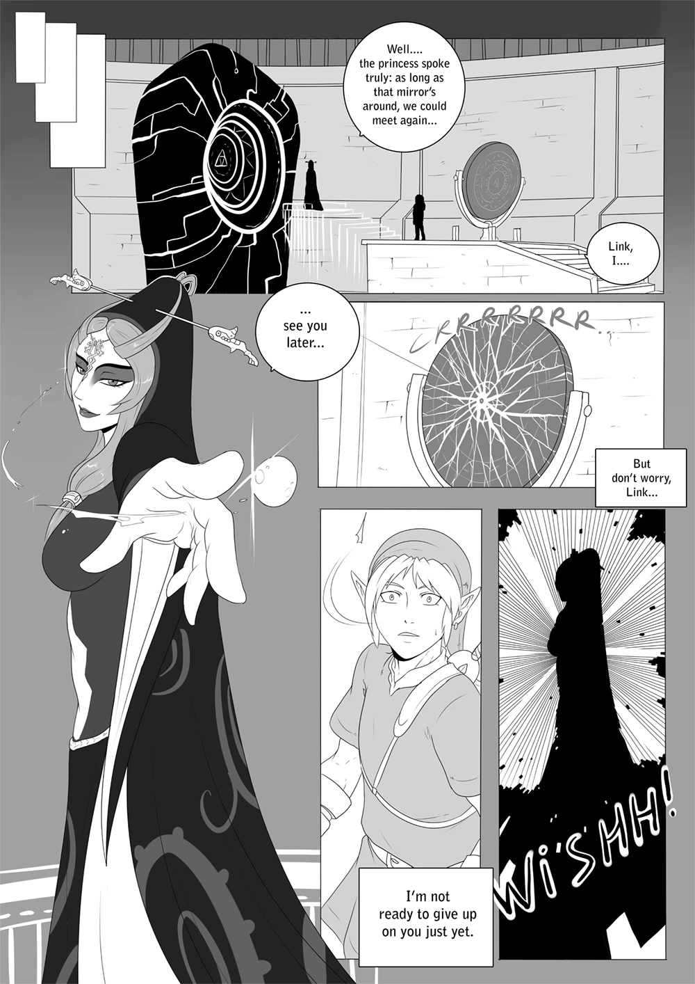 A link between Girls 2 - Queen Midna porn comic picture 17