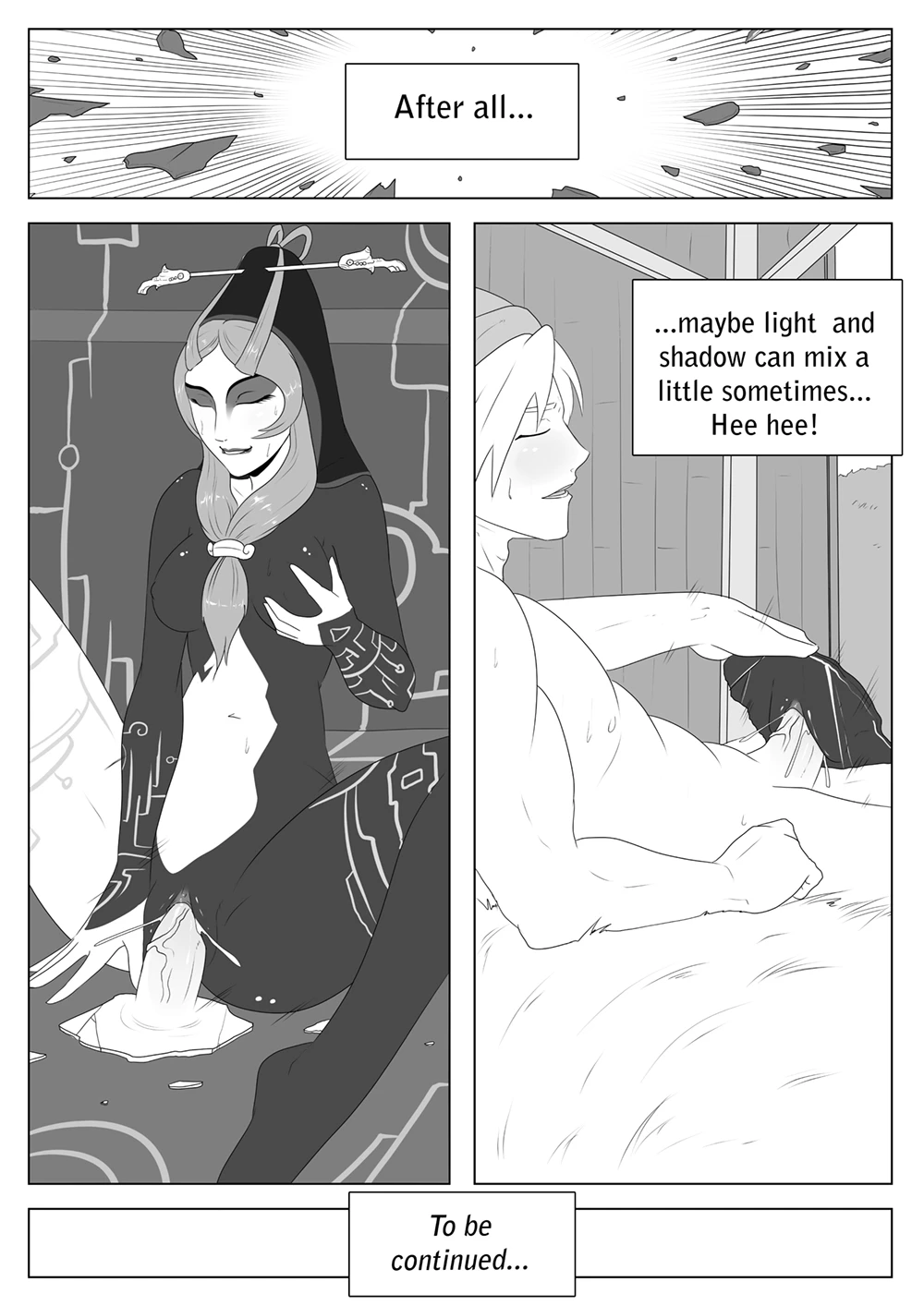 A link between Girls 2 - Queen Midna porn comic picture 18