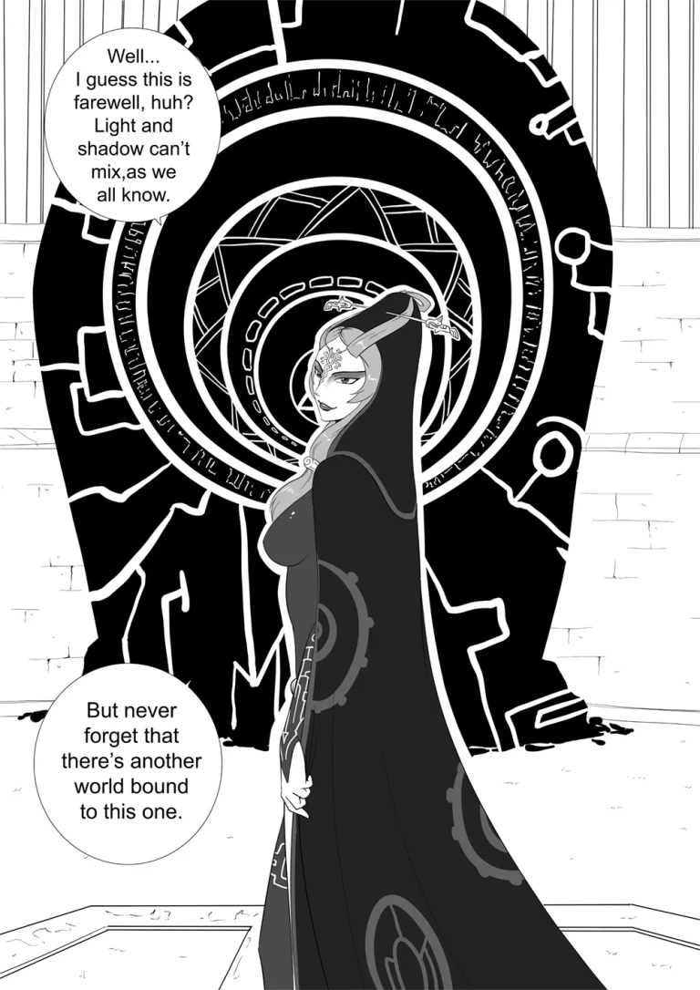 A link between Girls 2 - Queen Midna porn comic picture 2