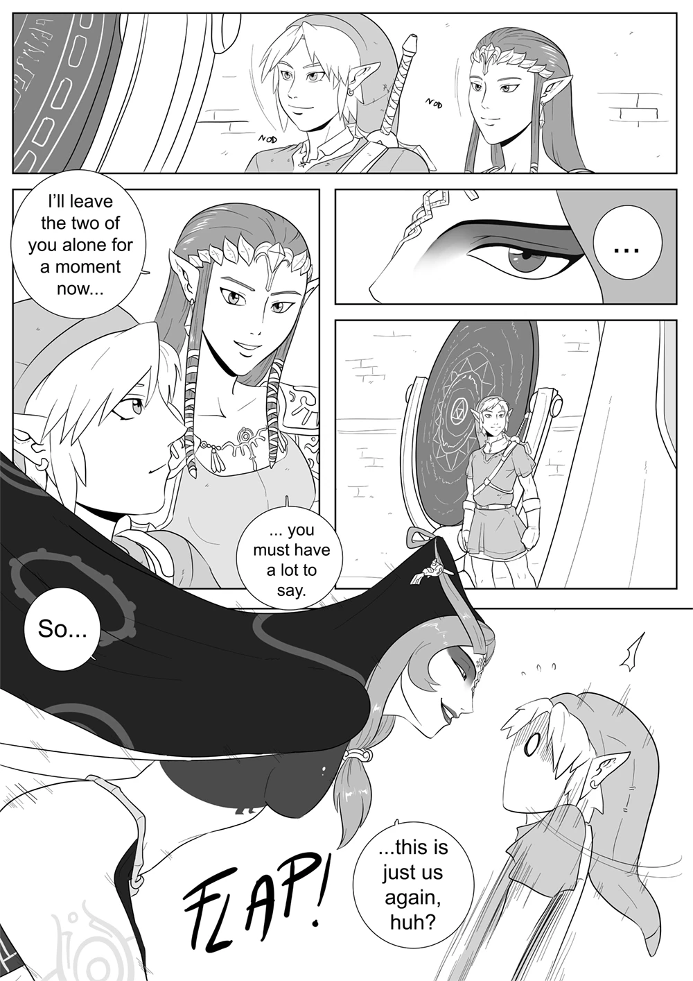A link between Girls 2 - Queen Midna porn comic picture 3
