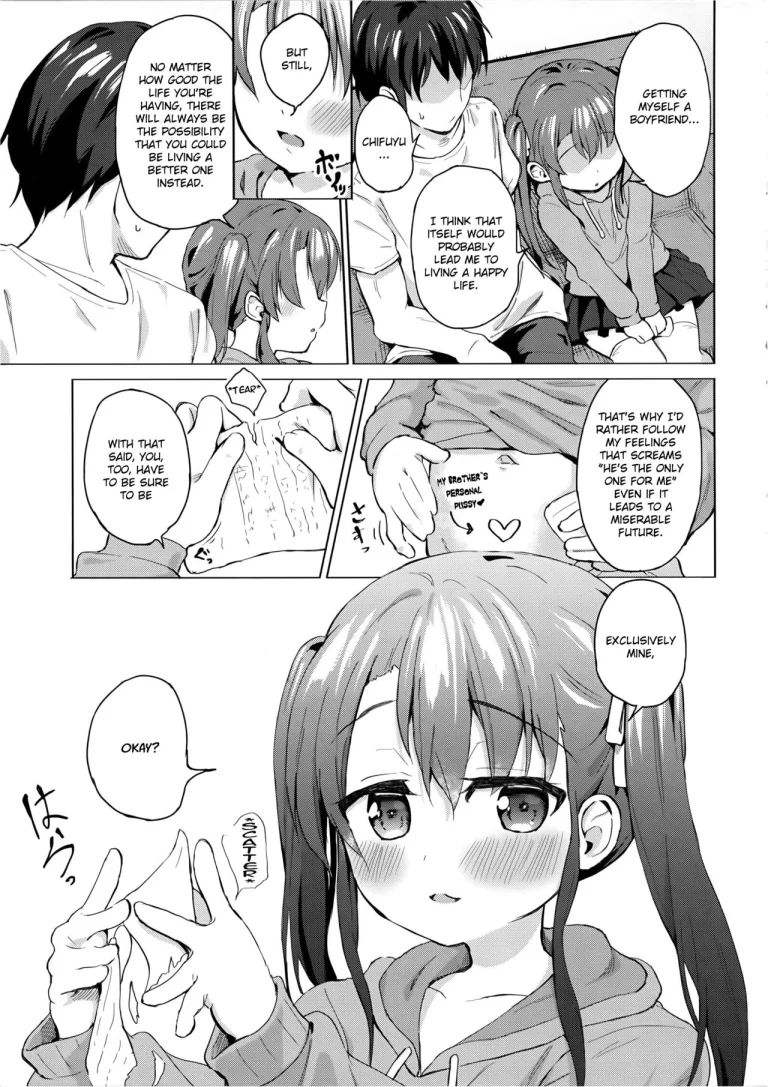 A Little Sister Is Exclusive Only for Her Big Brother porn comic picture 22