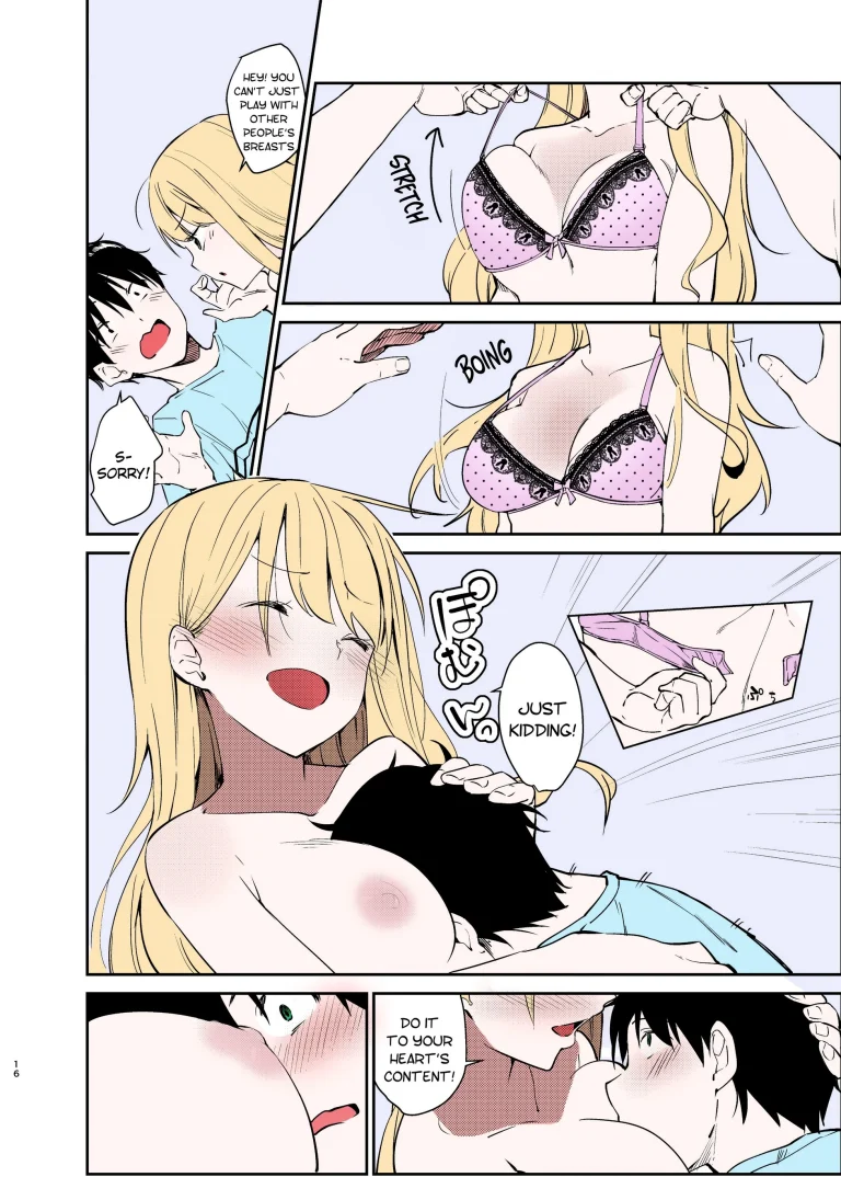 A Lovey Dovey Sex Story with a Cheating Gal porn comic picture 14