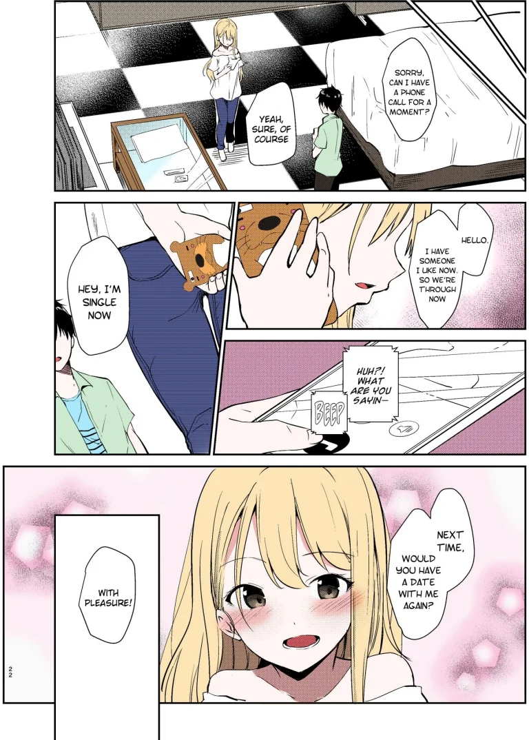 A Lovey Dovey Sex Story with a Cheating Gal porn comic picture 20