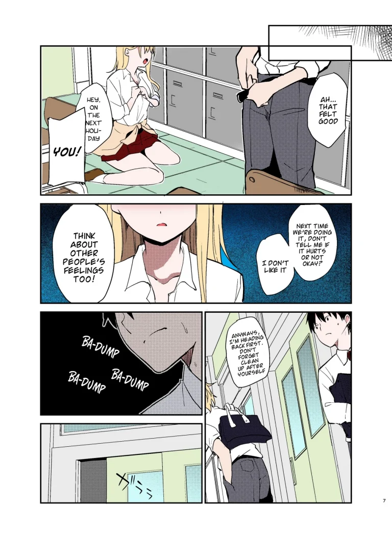 A Lovey Dovey Sex Story with a Cheating Gal porn comic picture 5