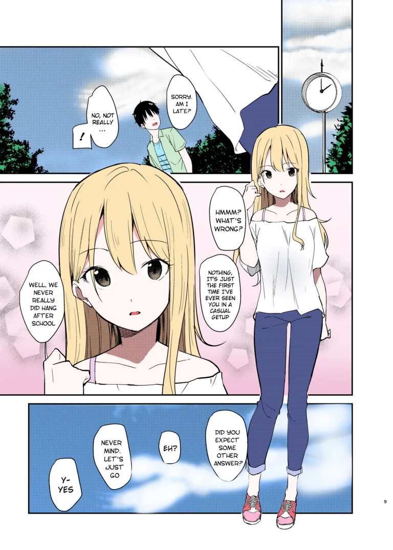 A Lovey Dovey Sex Story with a Cheating Gal porn comic picture 7