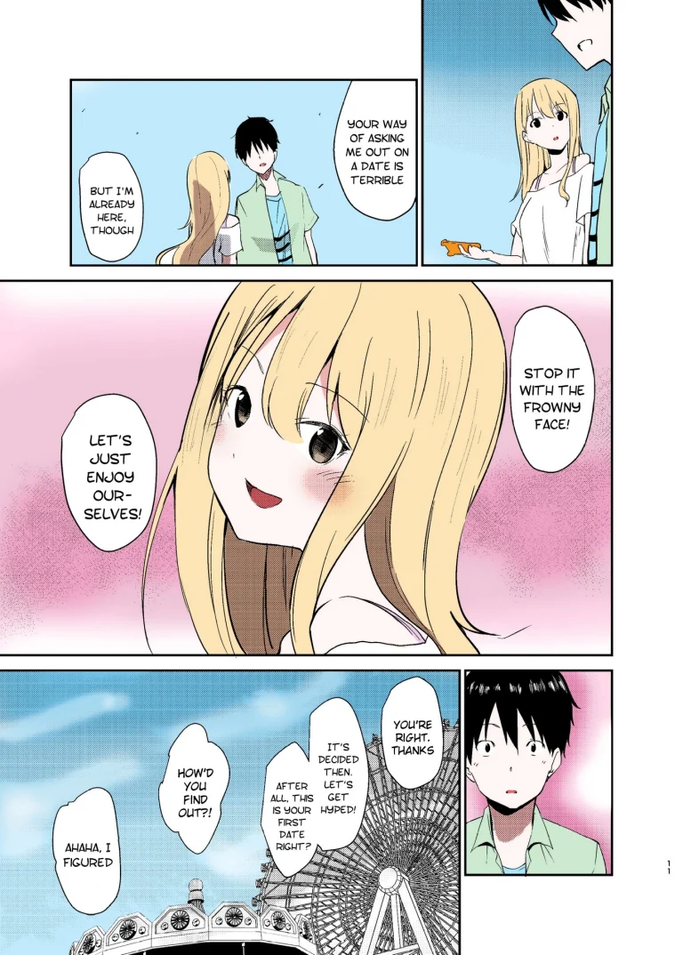 A Lovey Dovey Sex Story with a Cheating Gal porn comic picture 9