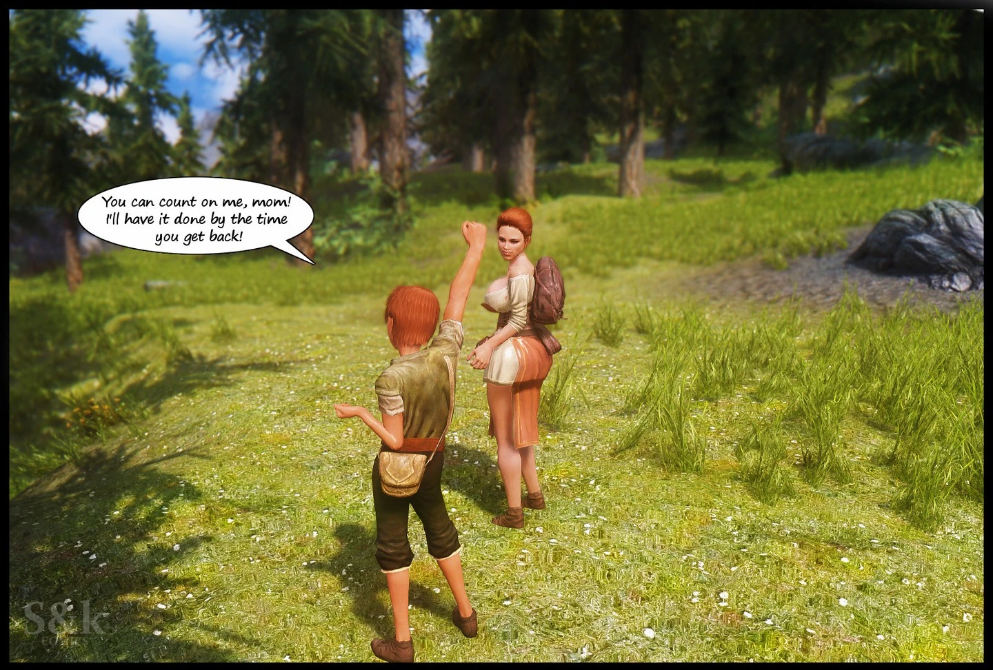 A Mother's Oath - Beggars can be choosers porn comic picture 7