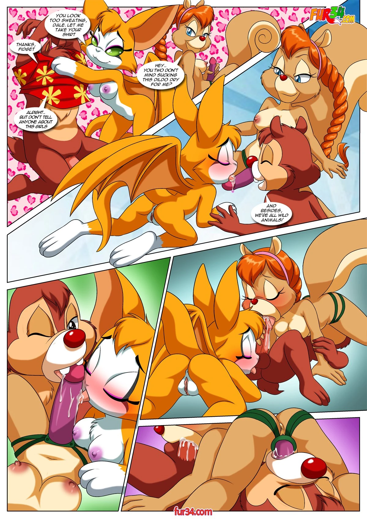 A Time for Love - Rescue Rodents 6 porn comic picture 17