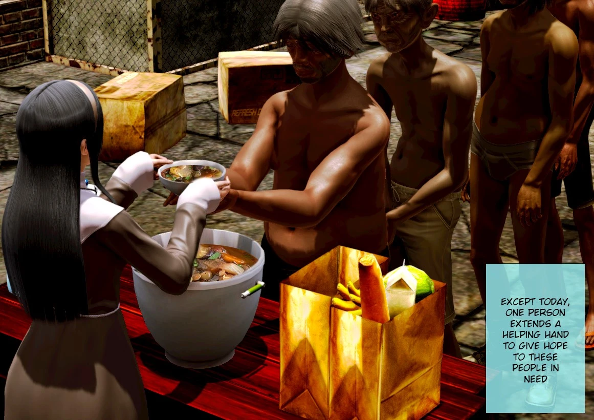 Act of Charity 2 - Relief for the Homeless porn comic picture 4