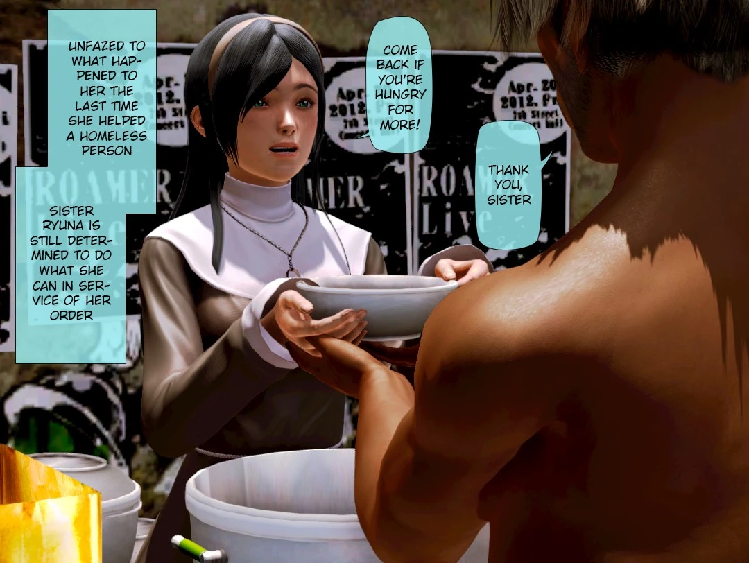 Act of Charity 2 - Relief for the Homeless porn comic picture 5