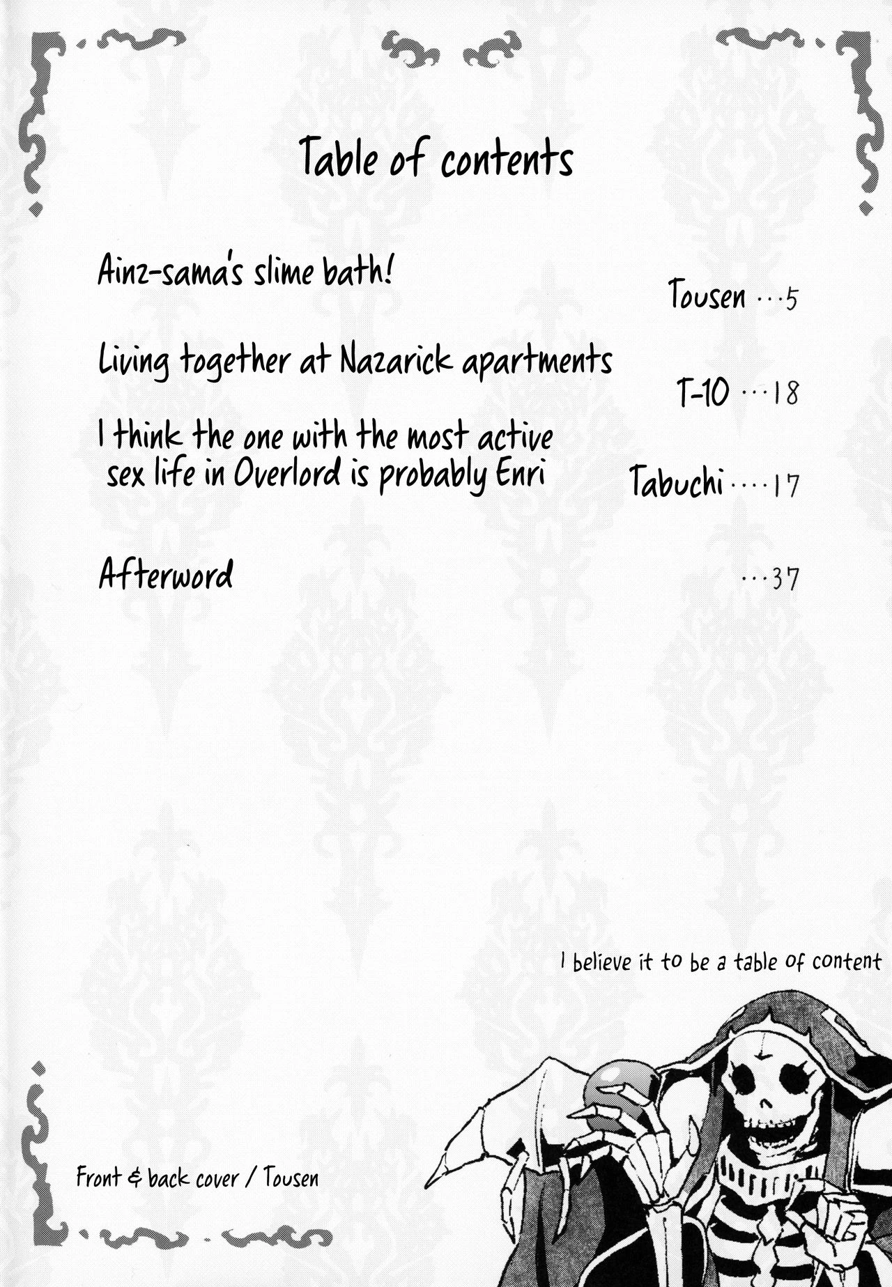 Adult Nazarick porn comic picture 3