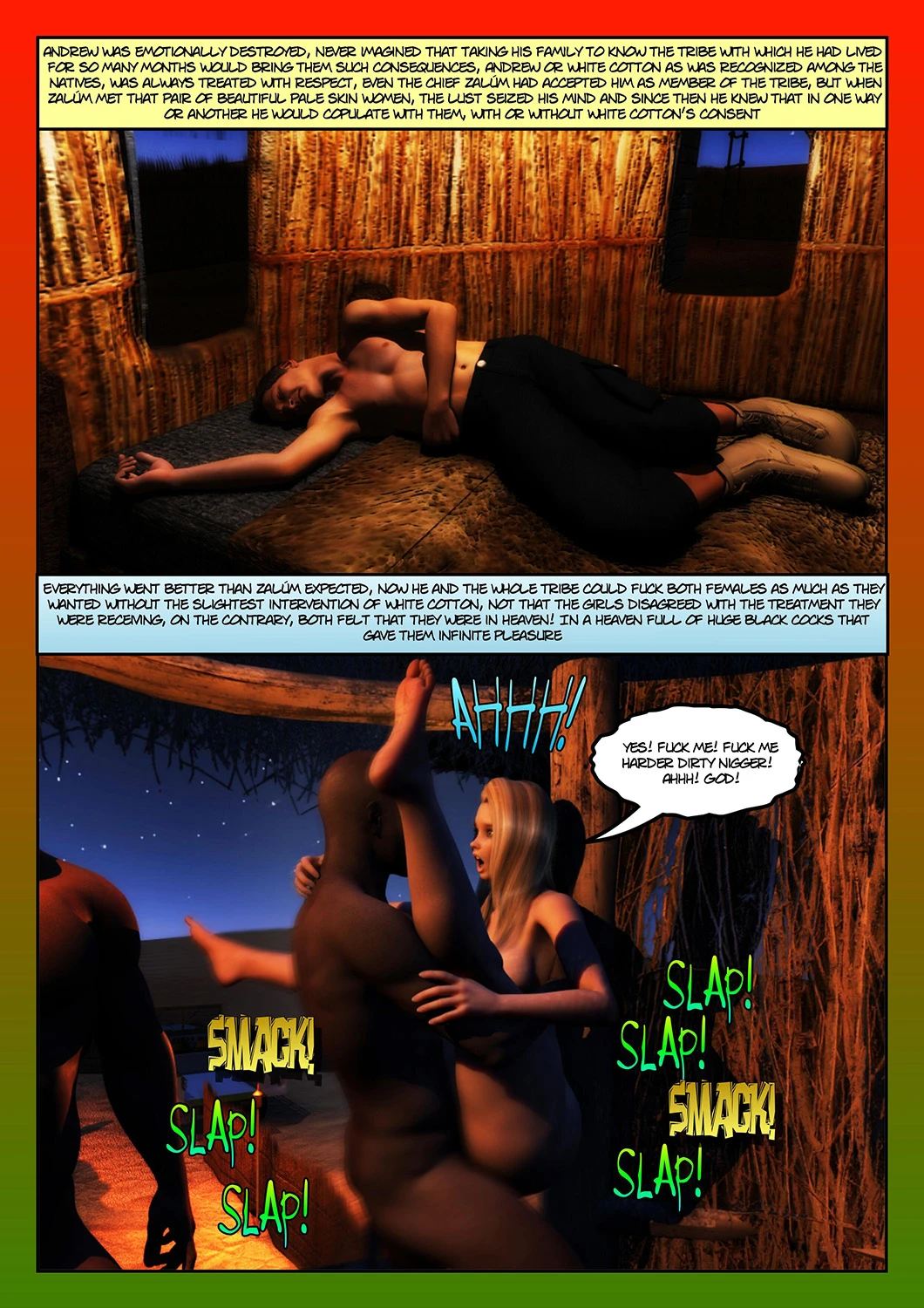 Africanized 5 porn comic picture 7