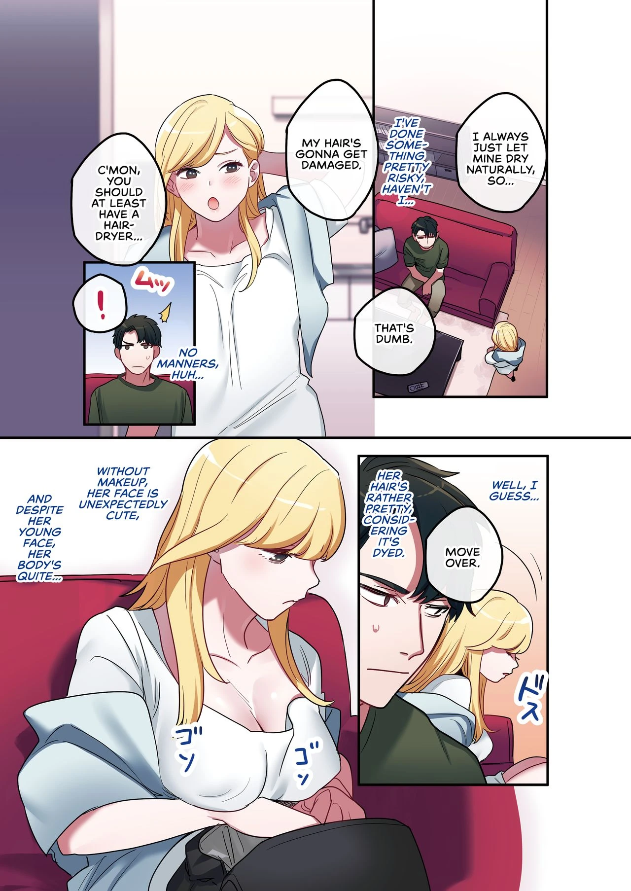 After Relentlessly Cumming Inside a Runaway Gyaru, We Started Living Together as Fuck Buddies porn comic picture 6