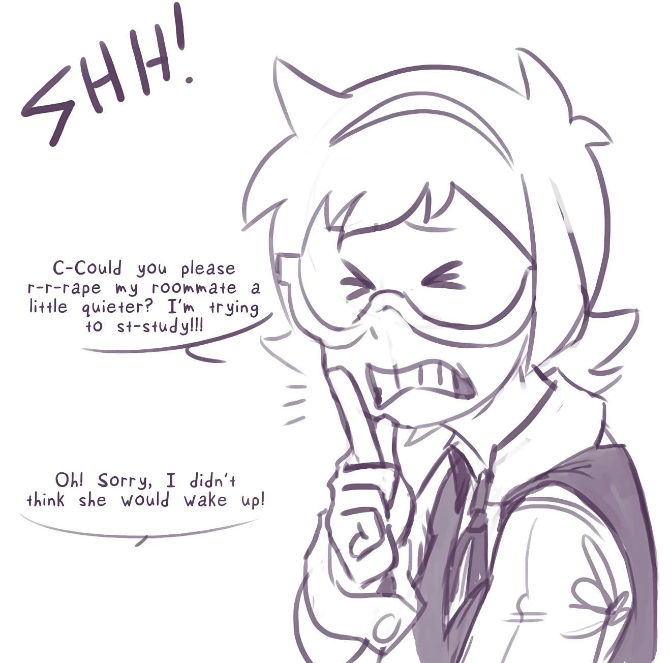 Akko Kagari Day Duty 10hr porn comic picture 7