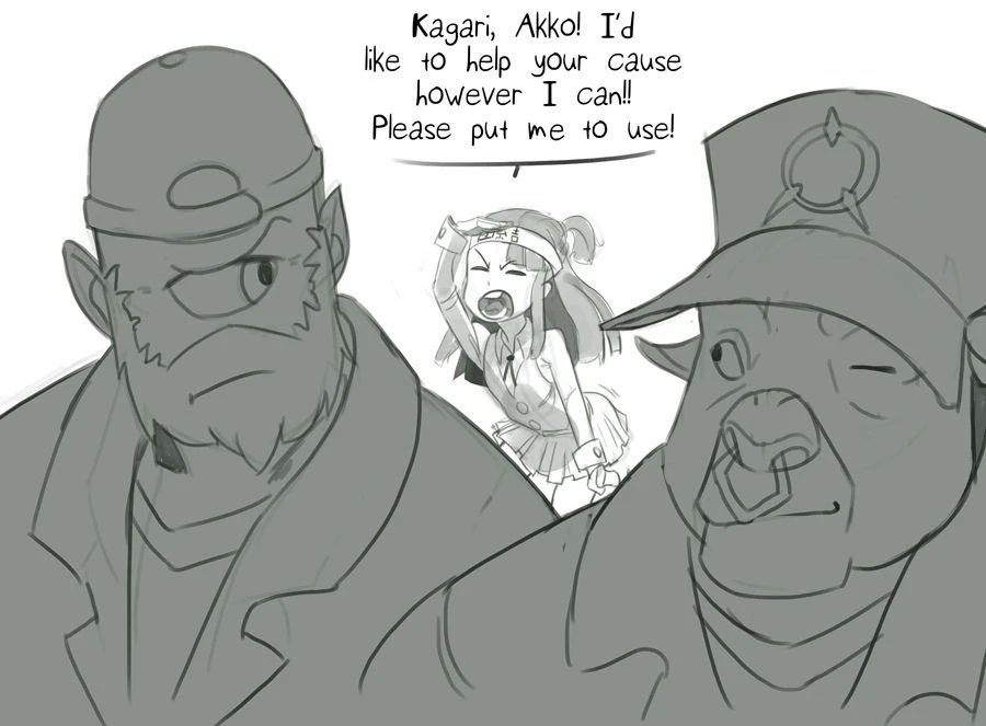 Akko Solidarity 10hr porn comic picture 2