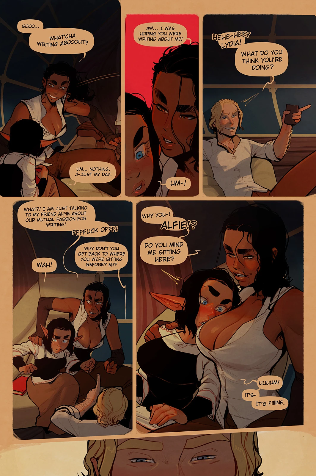 Alfie 9 porn comic picture 9