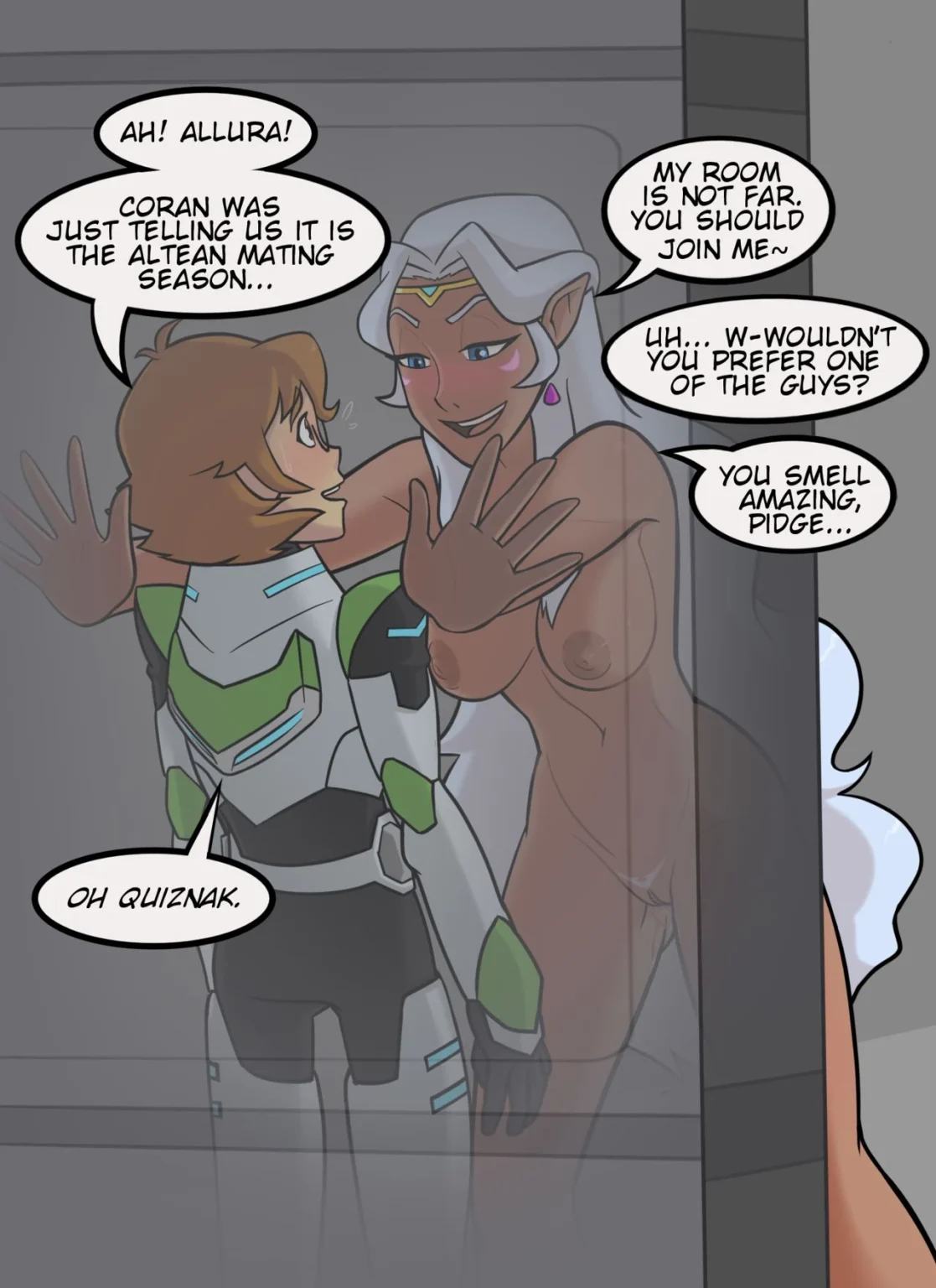 Allura in heat porn comic picture 1