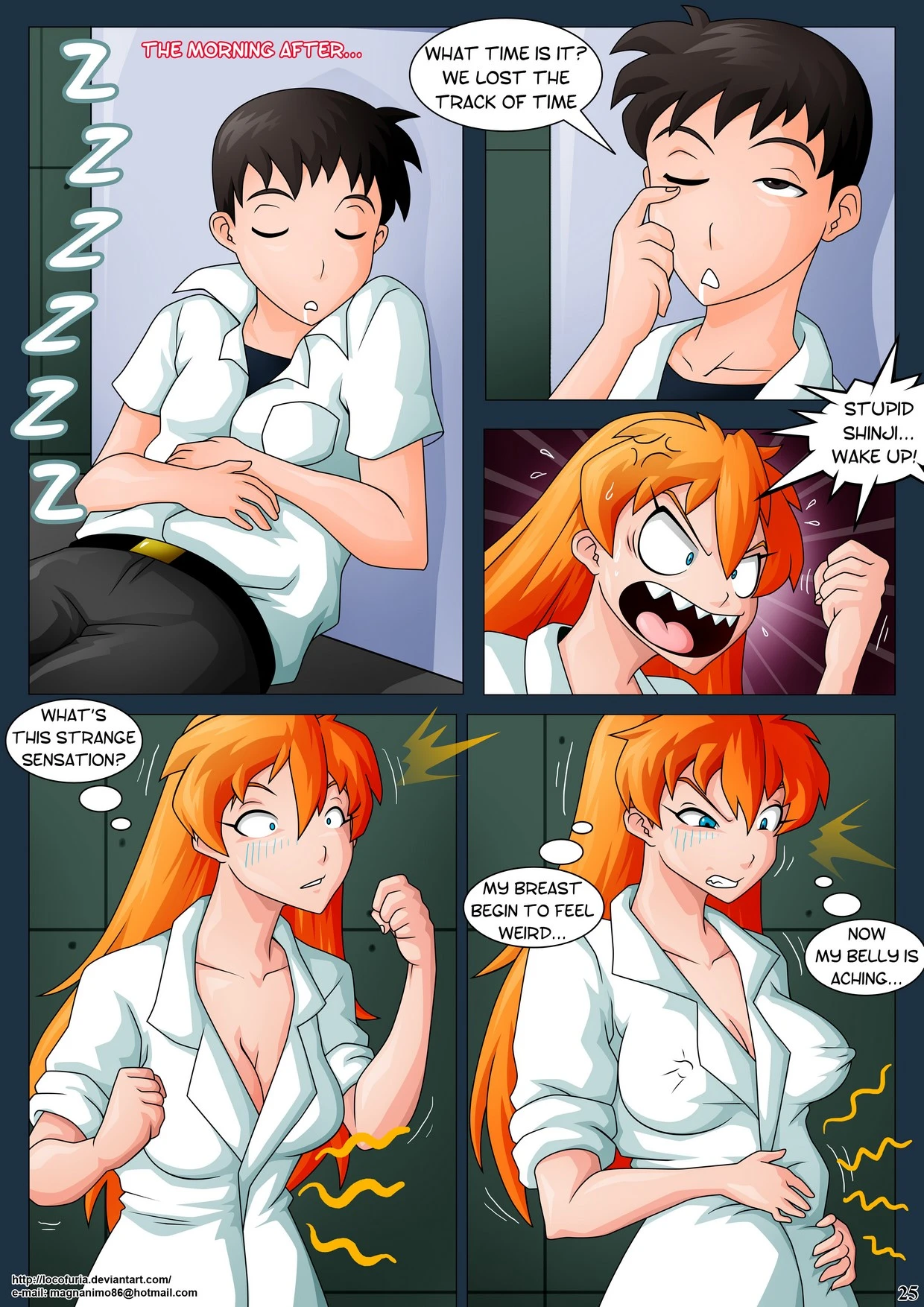 Alone In A New World porn comic picture 28