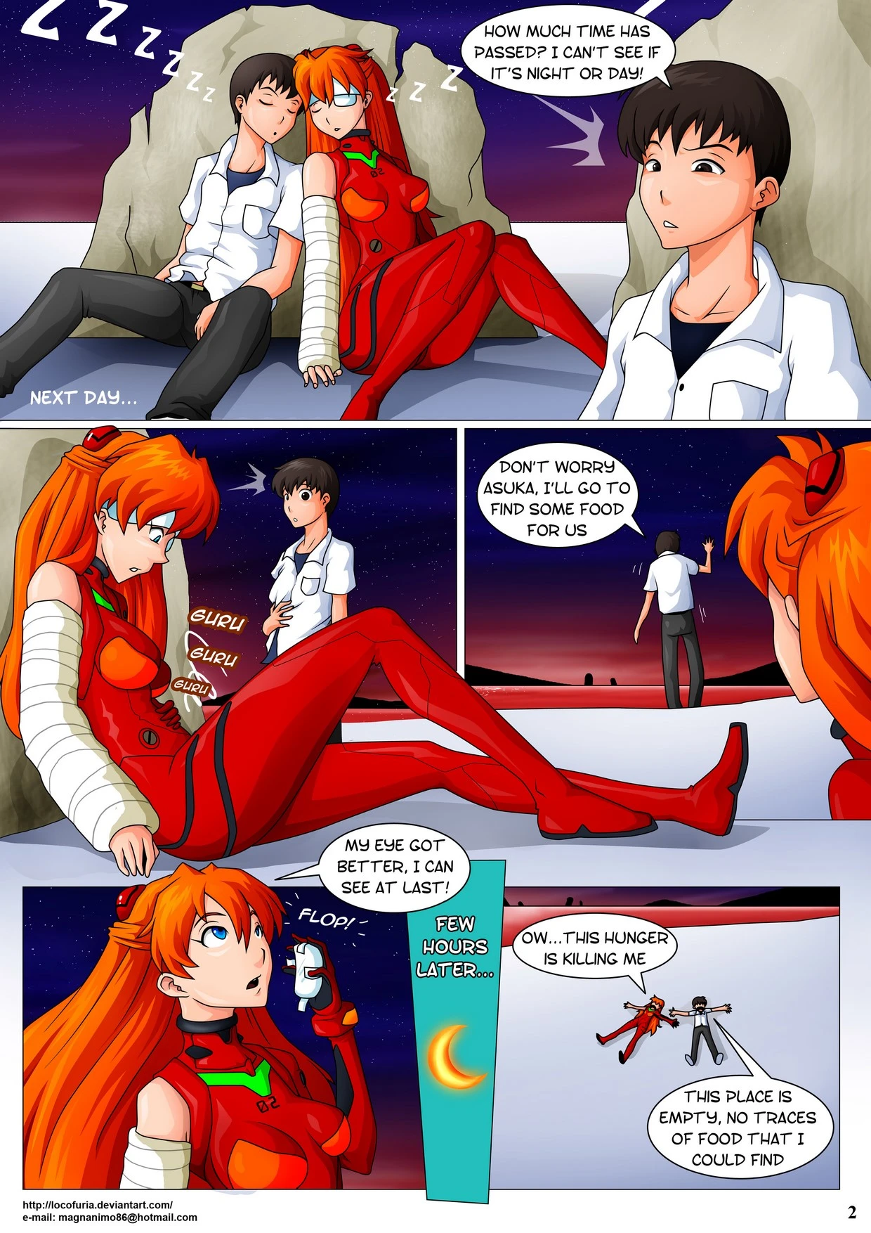 Alone In A New World porn comic picture 5