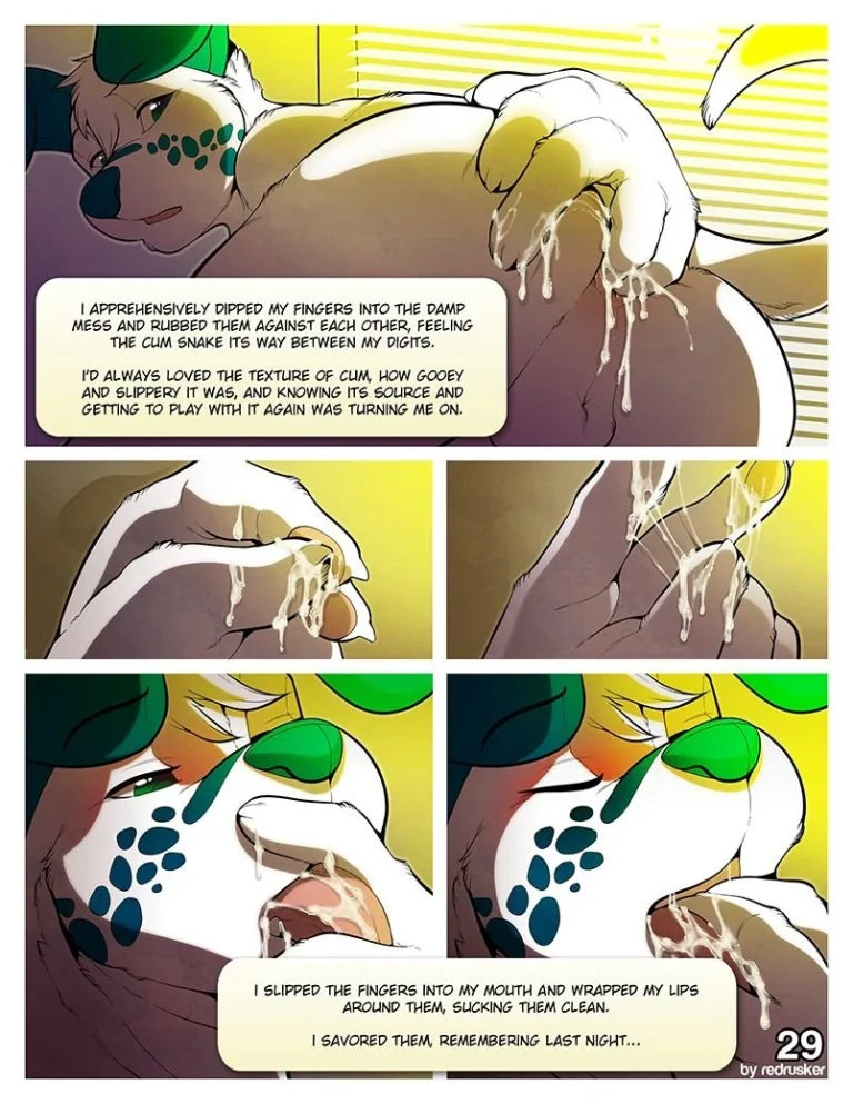 Alone in the woods porn comic picture 30