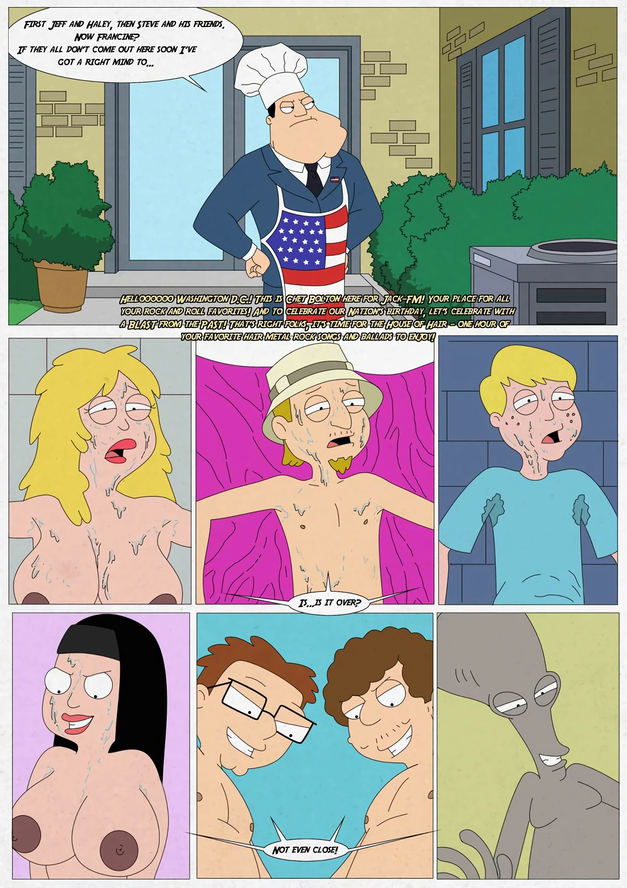 American Dad! Hot Times On The 4th Of July! porn comic picture 18