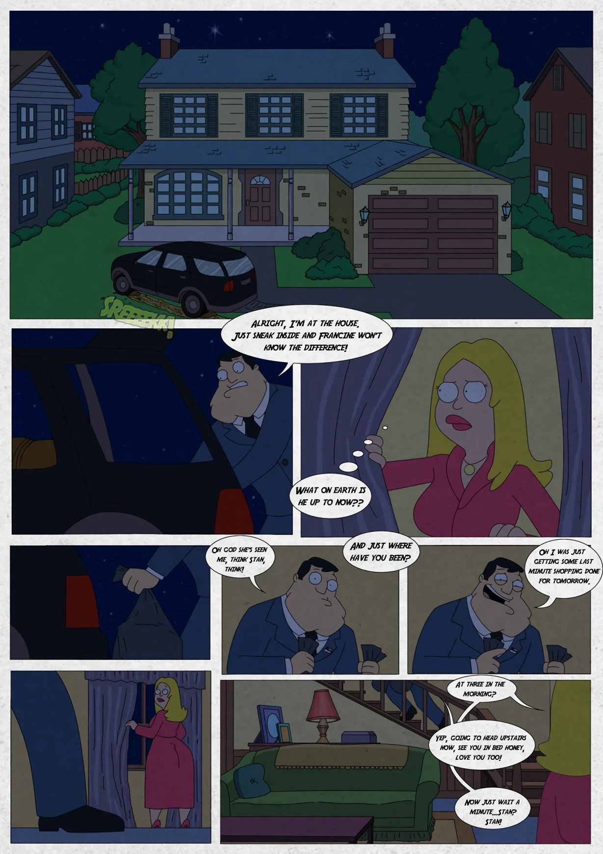 American Dad! Hot Times On The 4th Of July! porn comic picture 2