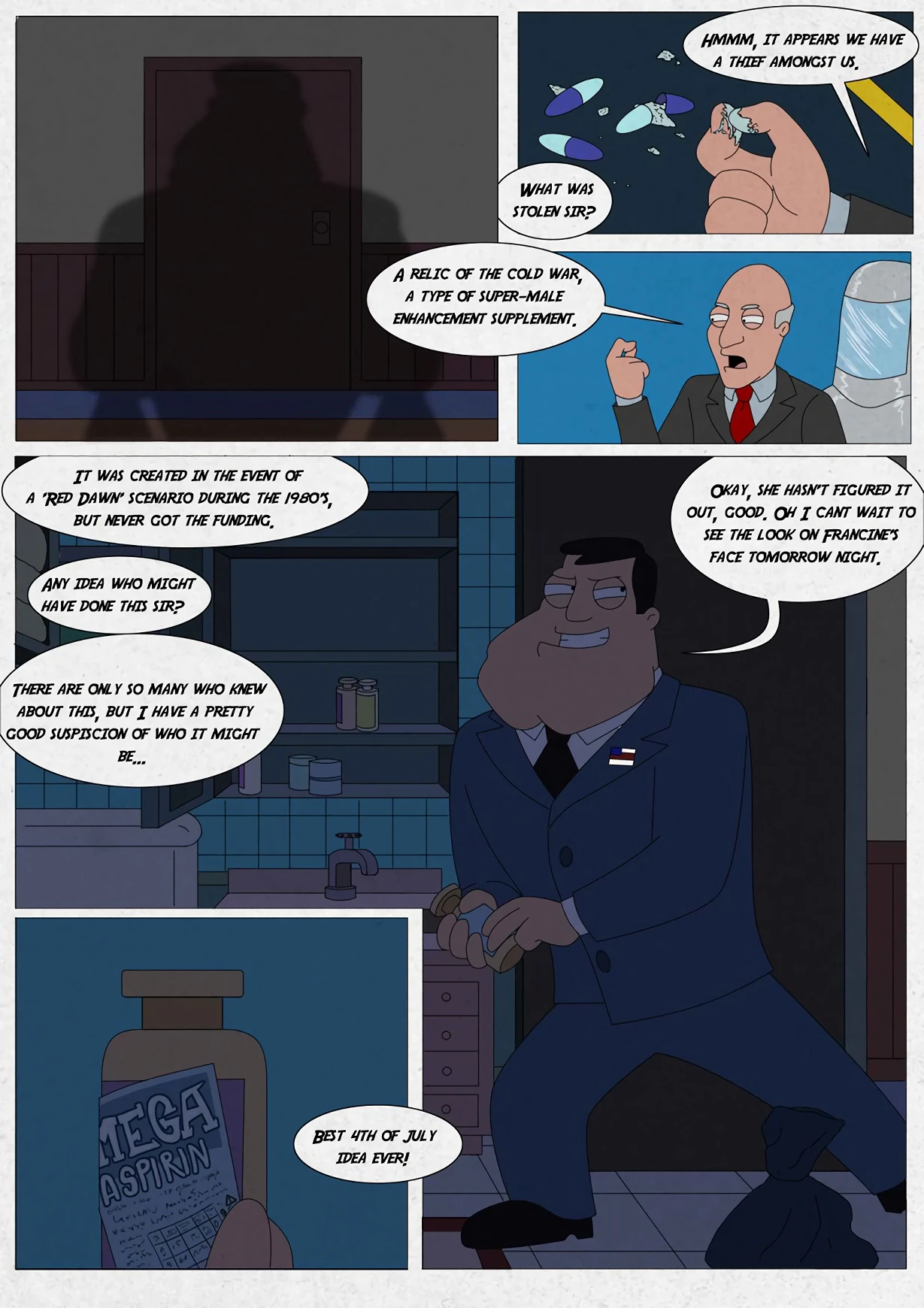 American Dad! Hot Times On The 4th Of July! porn comic picture 3