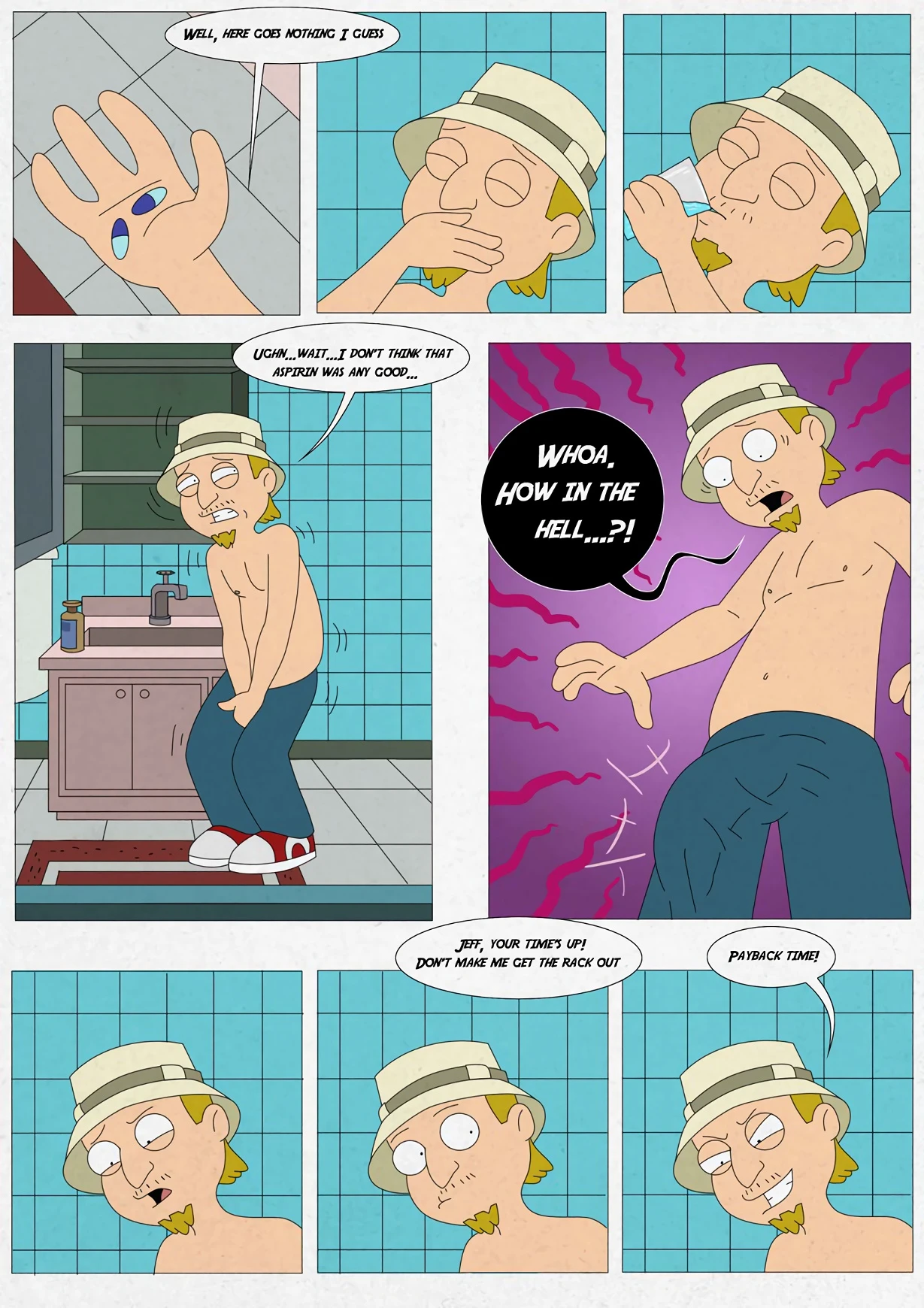 American Dad! Hot Times On The 4th Of July! porn comic picture 8