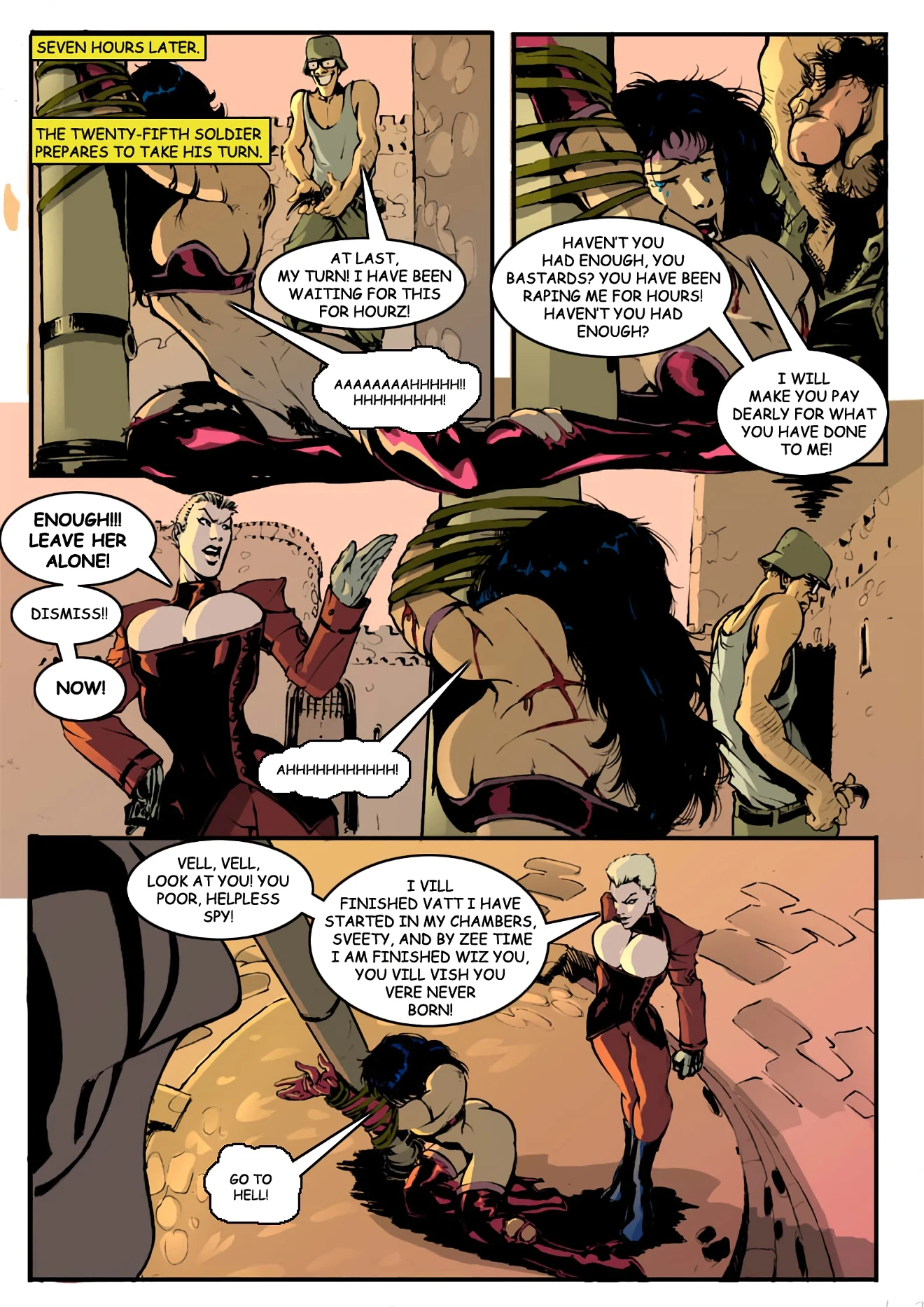 American Icon - Against the Evil Nazis 01 porn comic picture 10