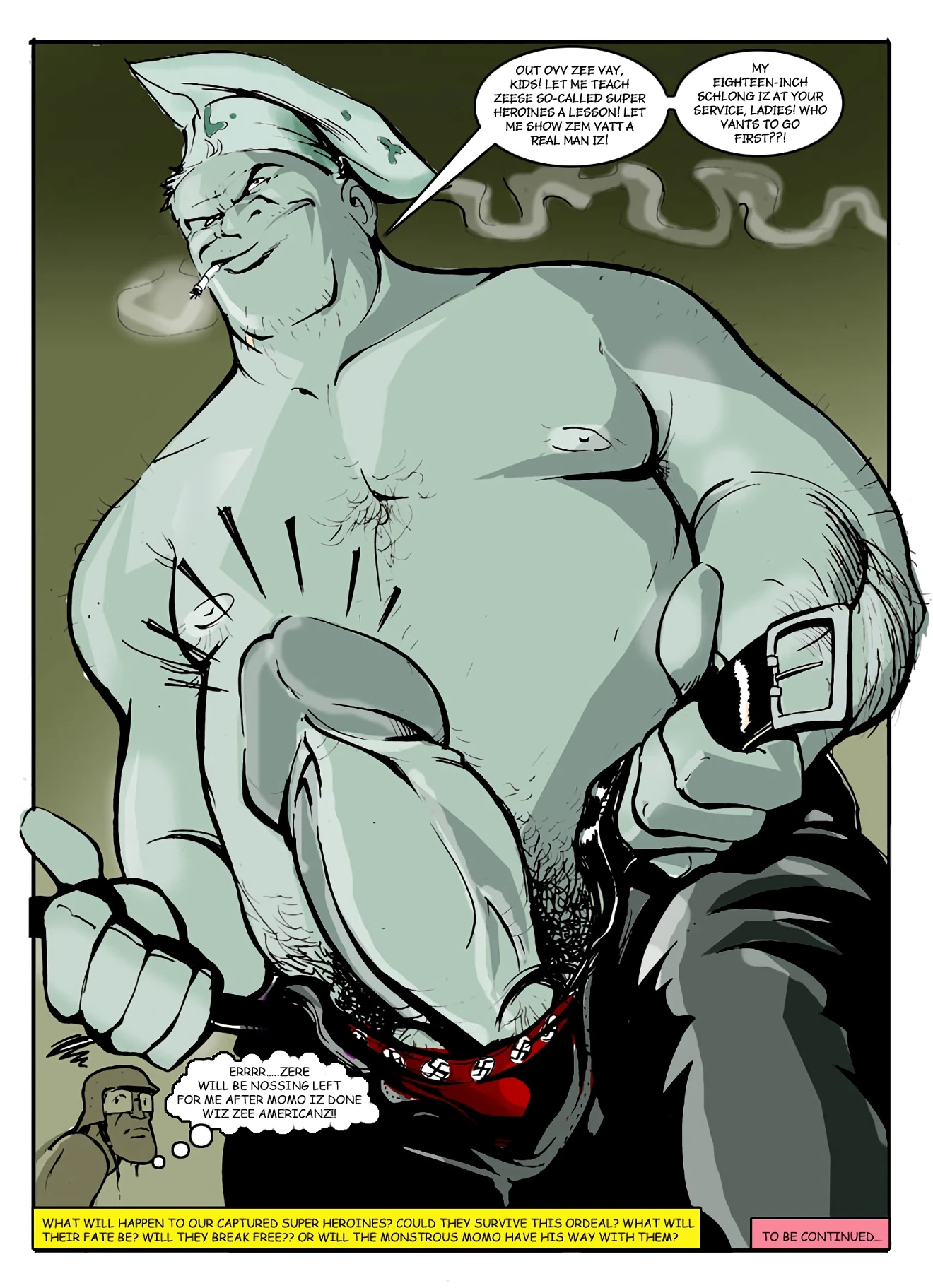 American Icon - Against the Evil Nazis 01 porn comic picture 25