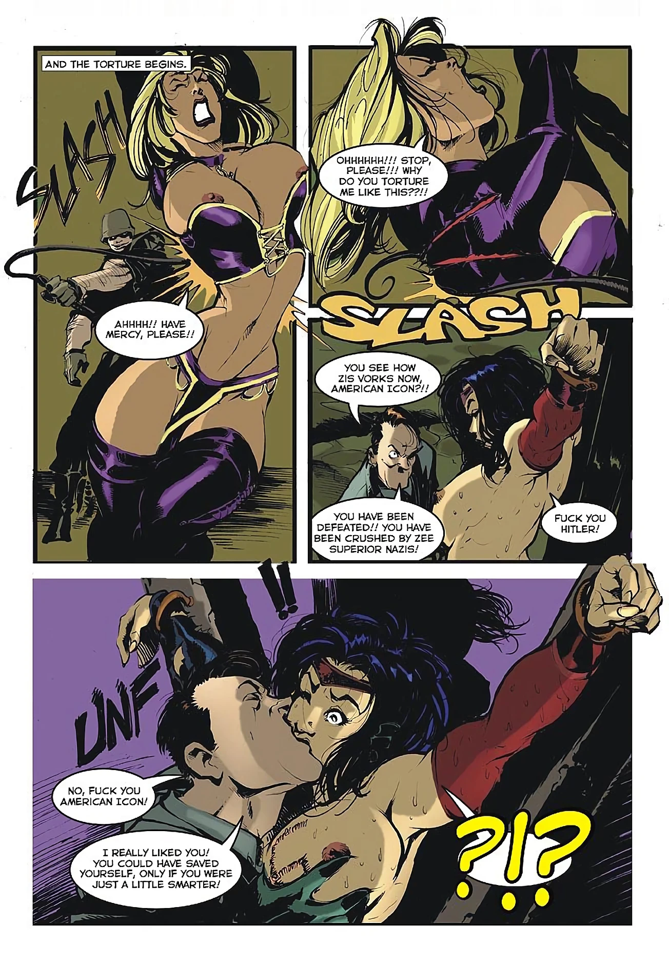 American Icon - Against The Evil Nazis 03 porn comic picture 18