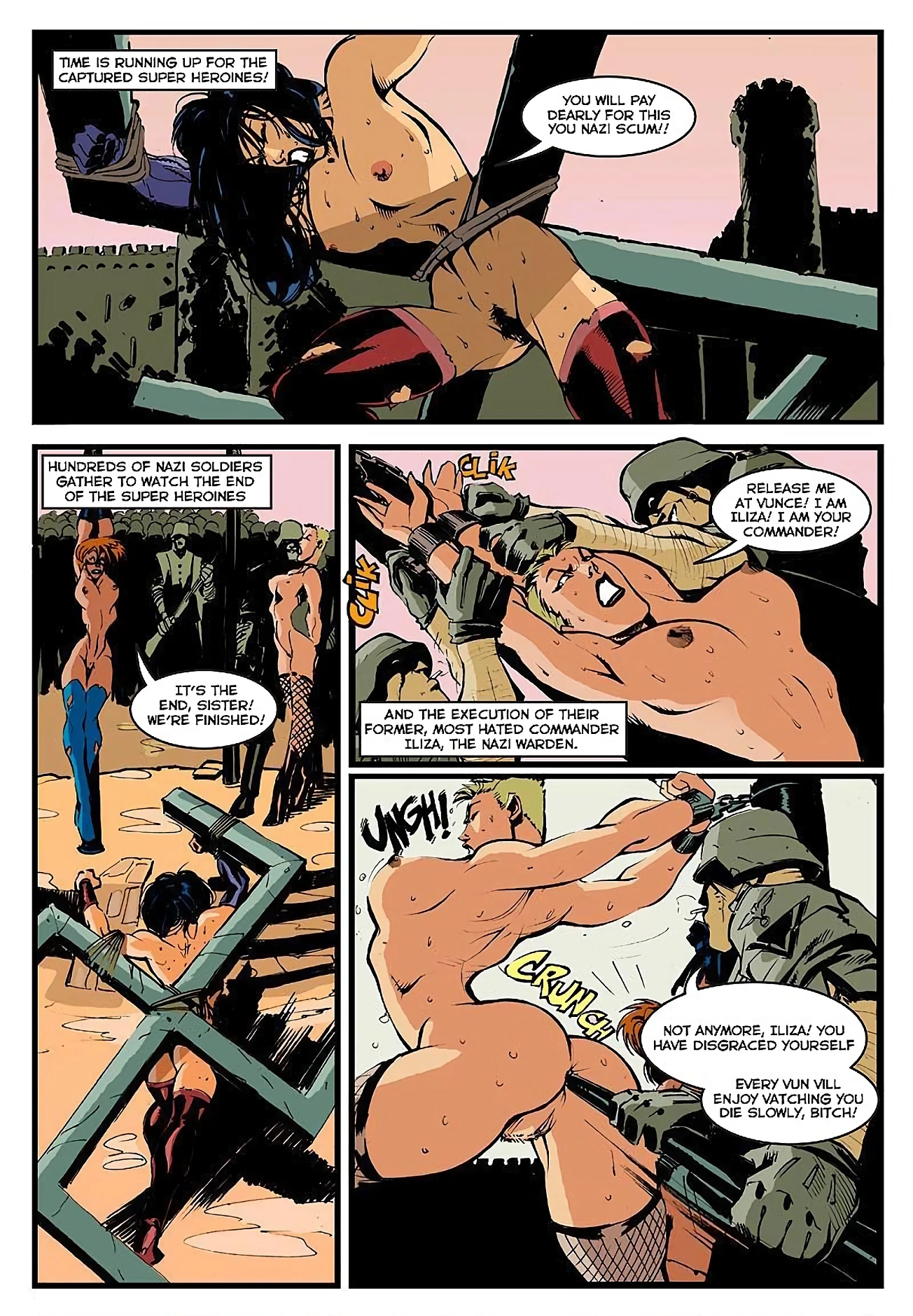 American Icon - Against The Evil Nazis 03 porn comic picture 9