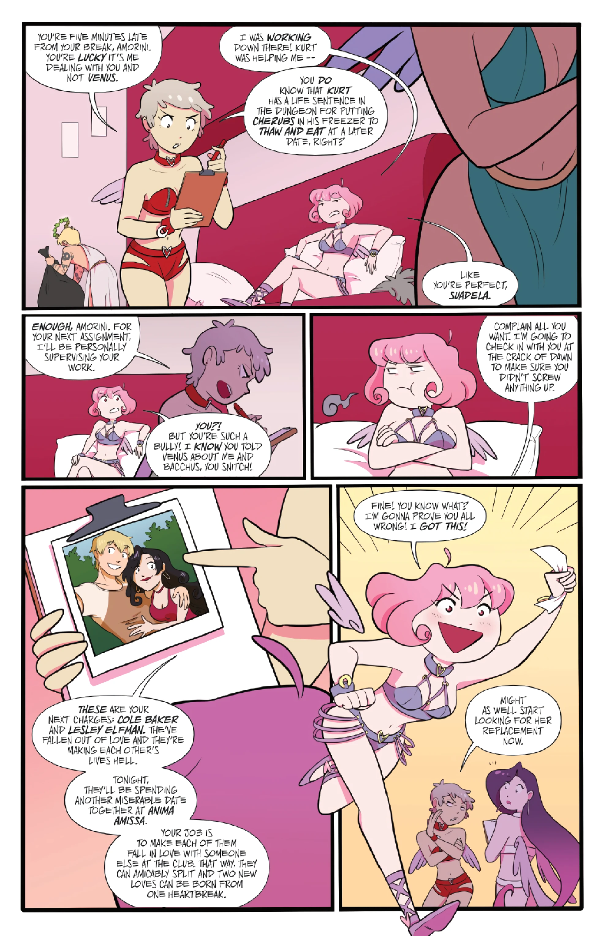 Amorini 1 porn comic picture 10