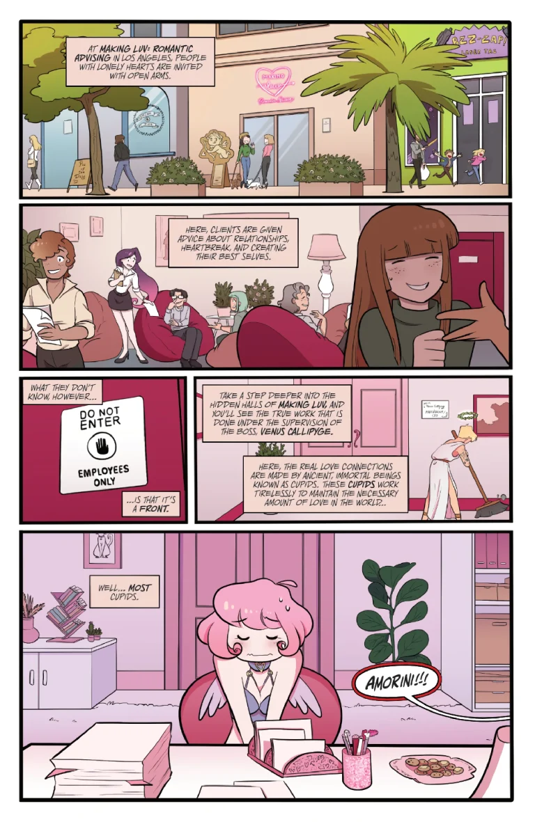 Amorini 1 porn comic picture 3