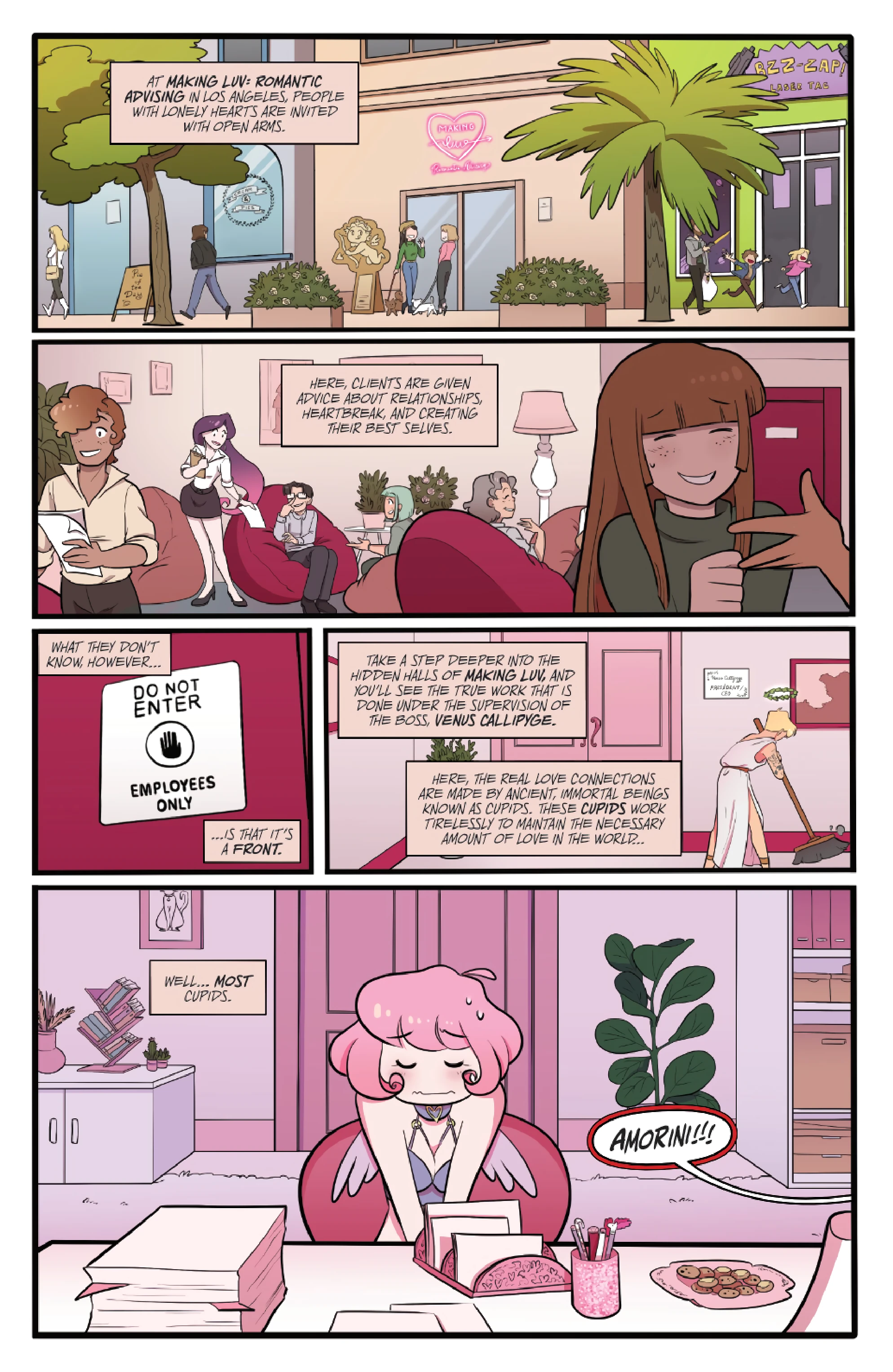 Amorini 1 porn comic picture 3