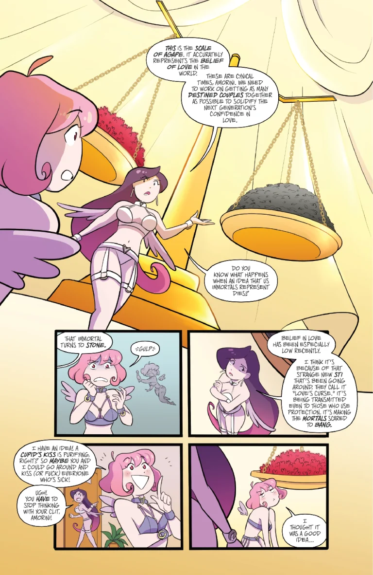 Amorini 1 porn comic picture 8