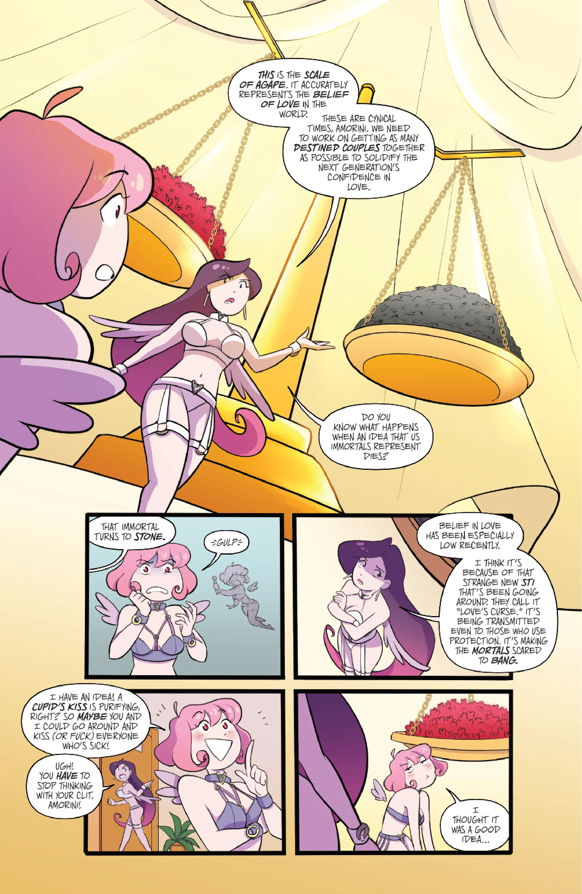 Amorini 1 porn comic picture 8