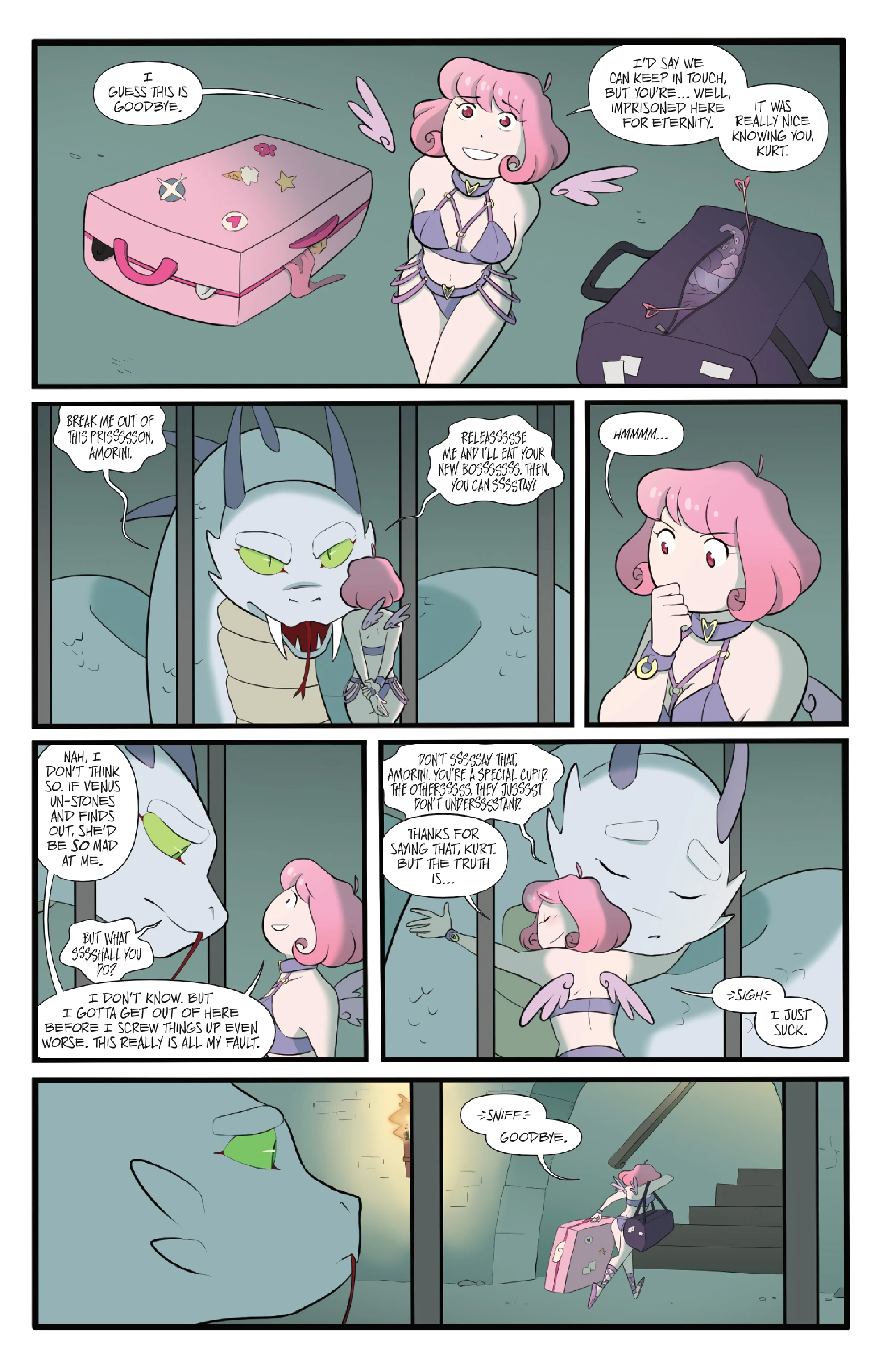 Amorini 2 porn comic picture 14