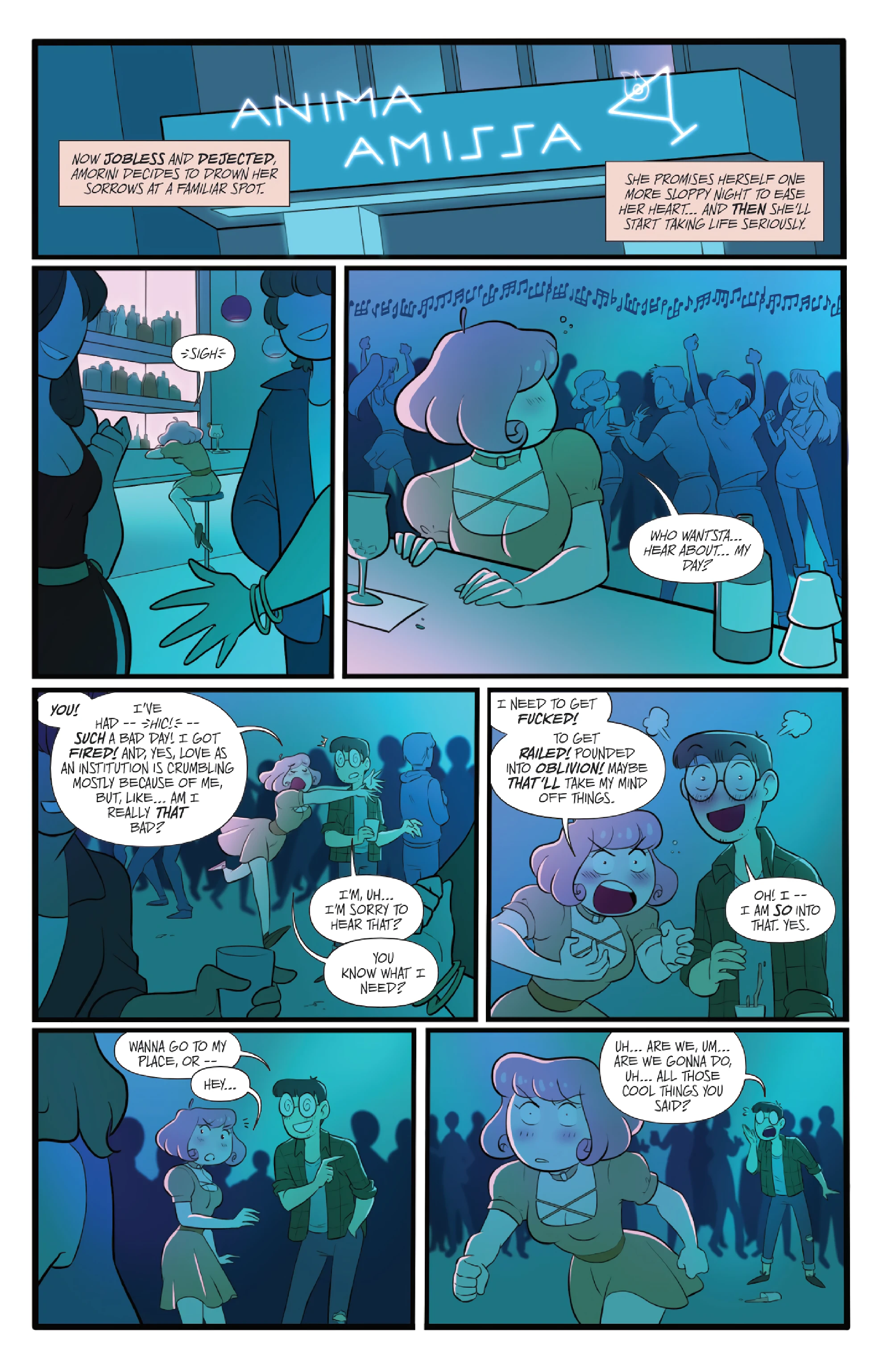 Amorini 2 porn comic picture 15