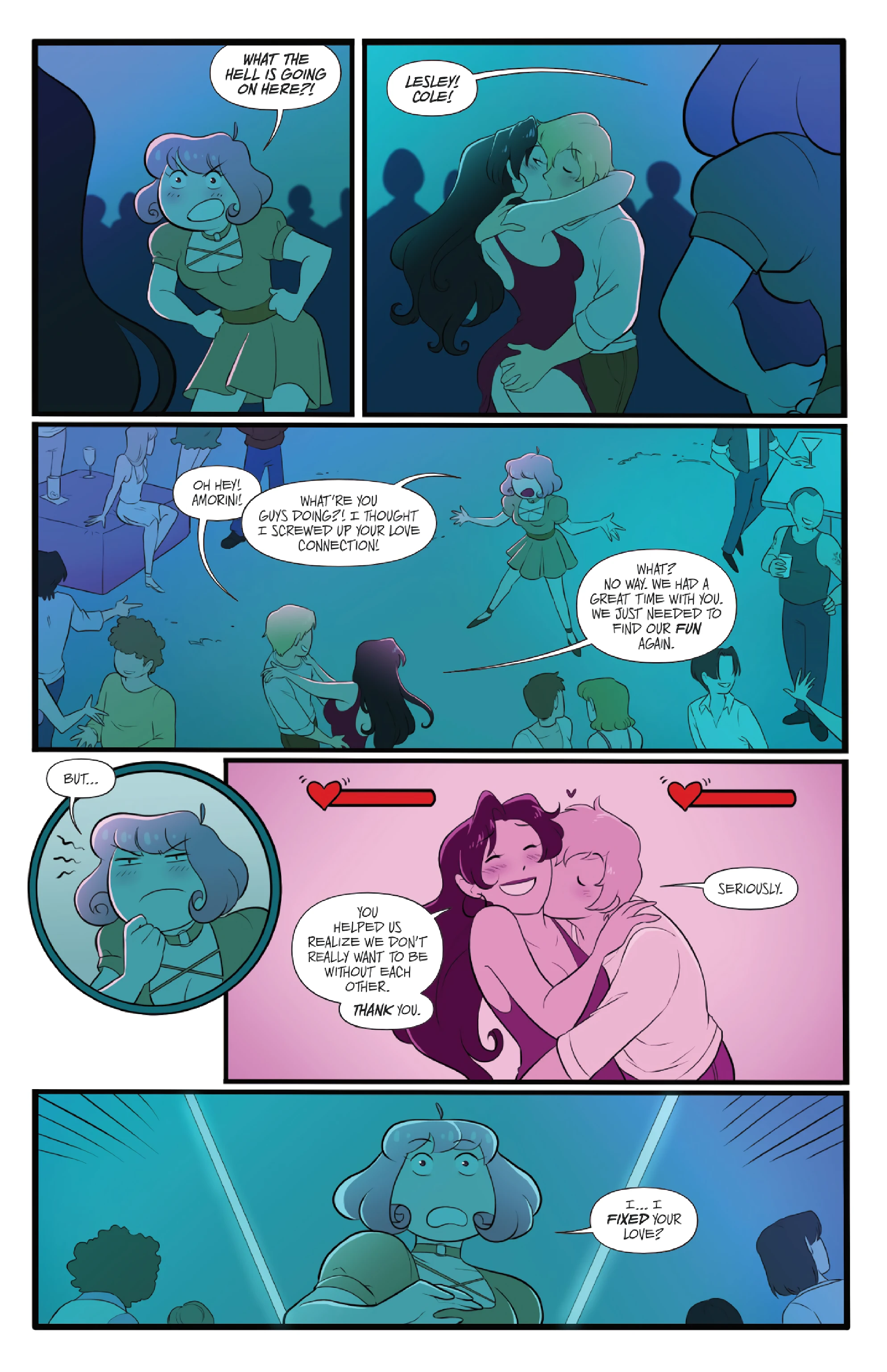 Amorini 2 porn comic picture 16