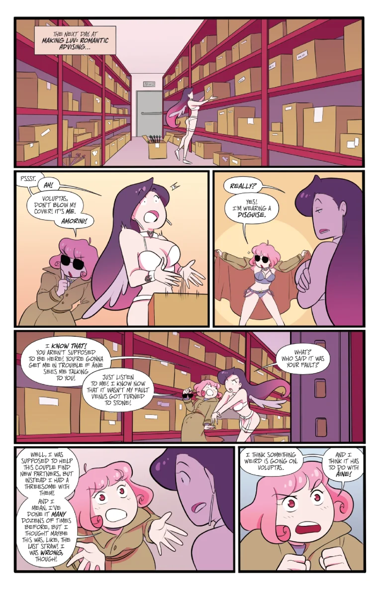 Amorini 2 porn comic picture 17