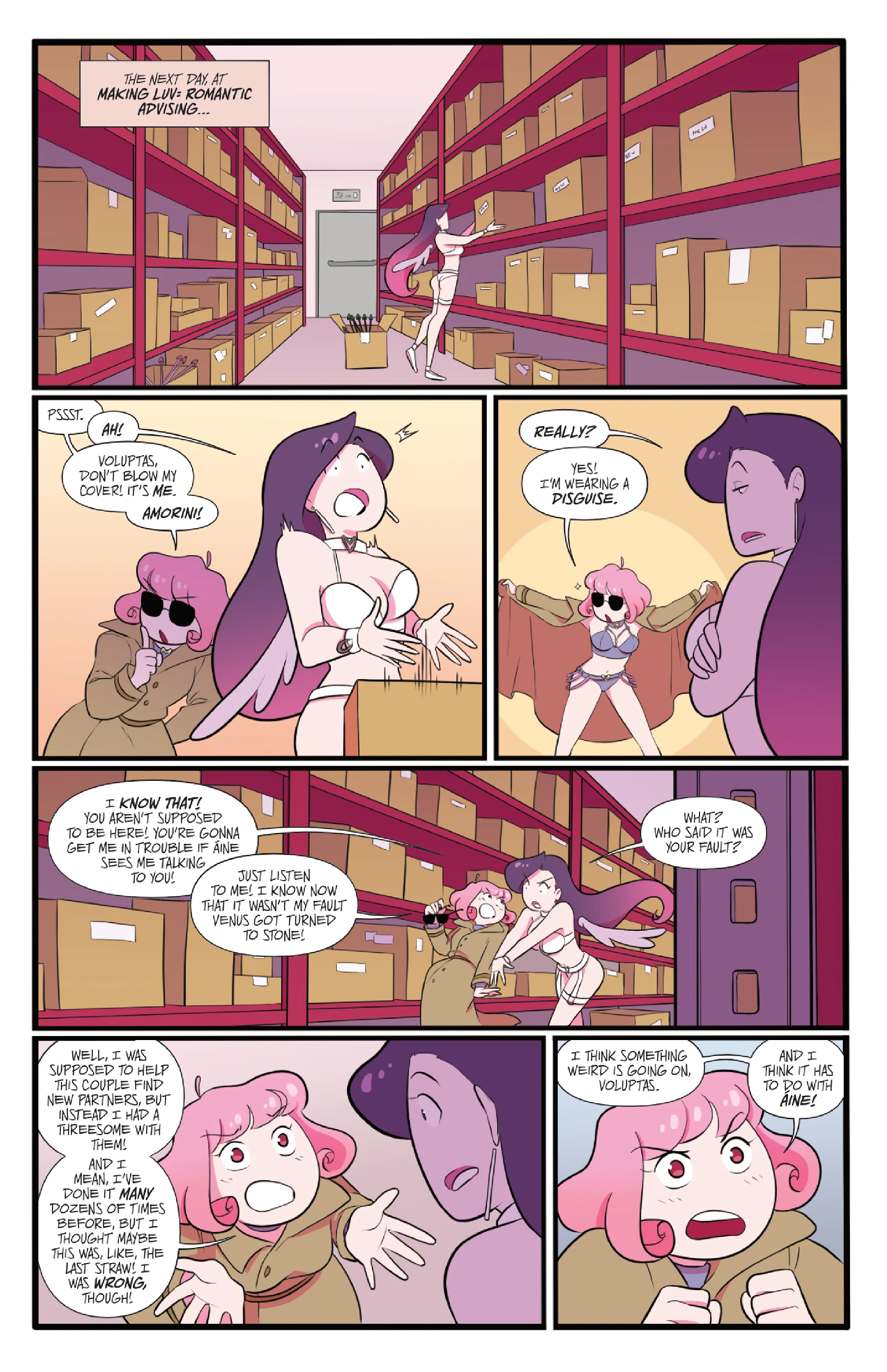 Amorini 2 porn comic picture 17