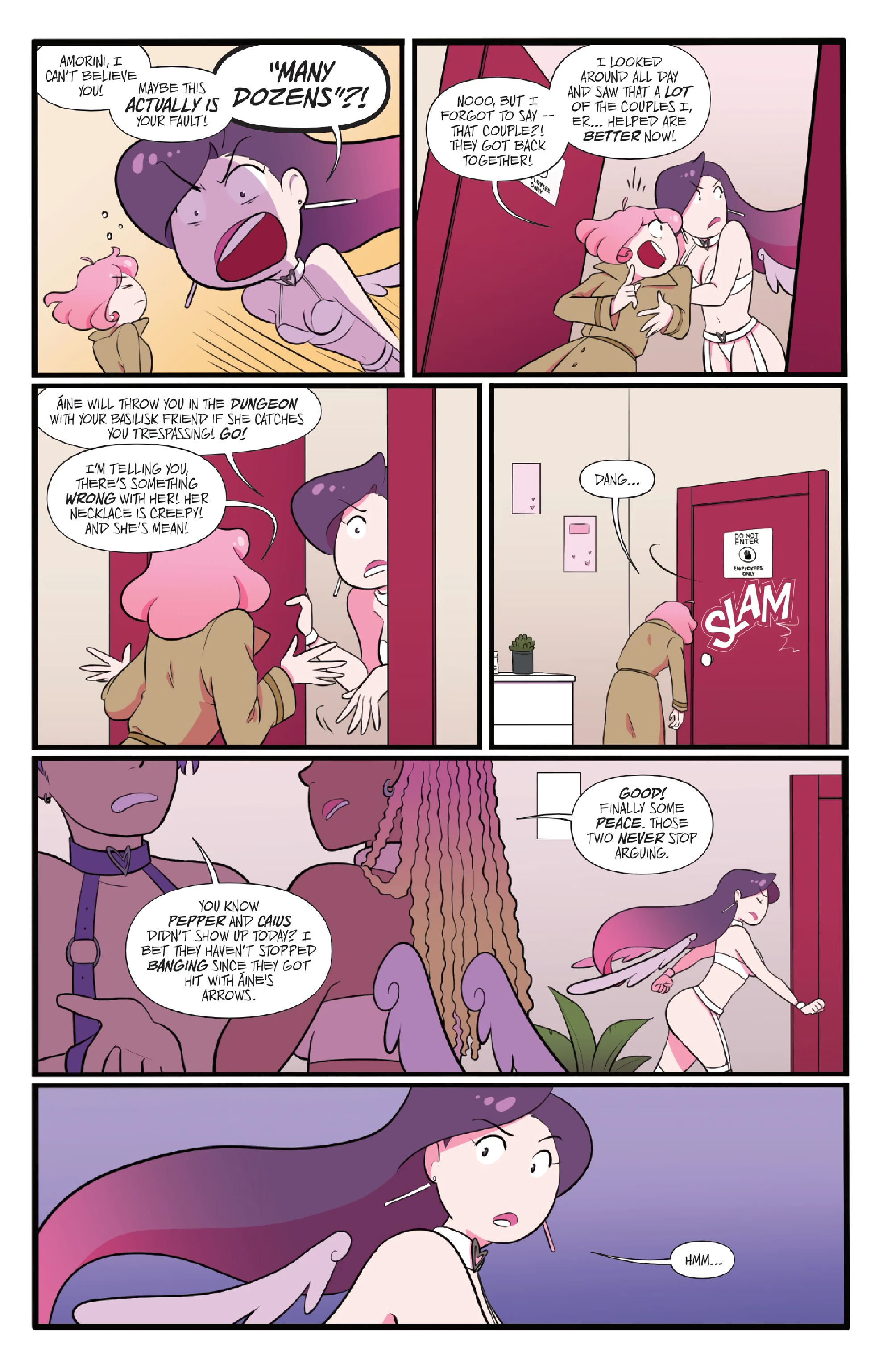 Amorini 2 porn comic picture 18