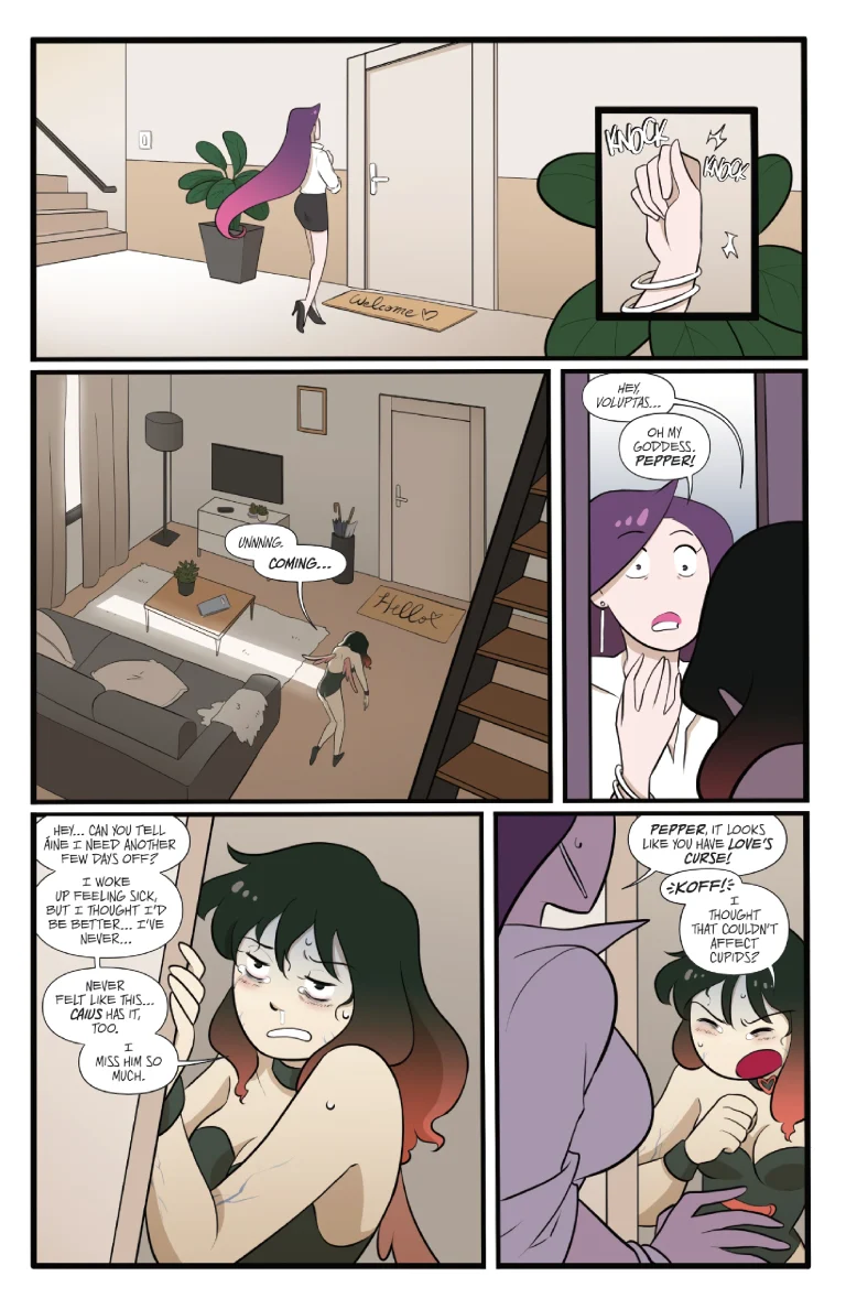 Amorini 2 porn comic picture 19