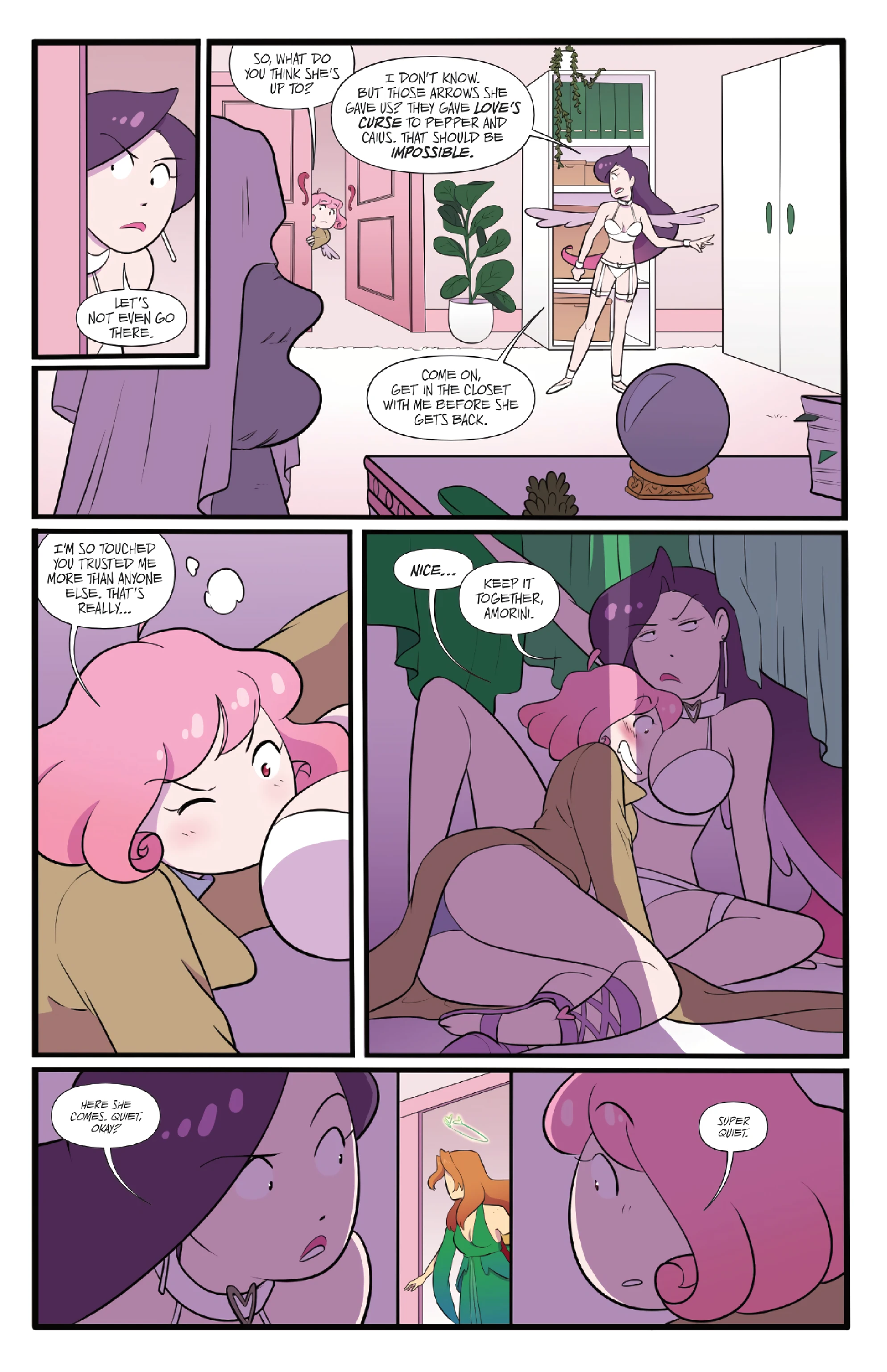 Amorini 2 porn comic picture 21