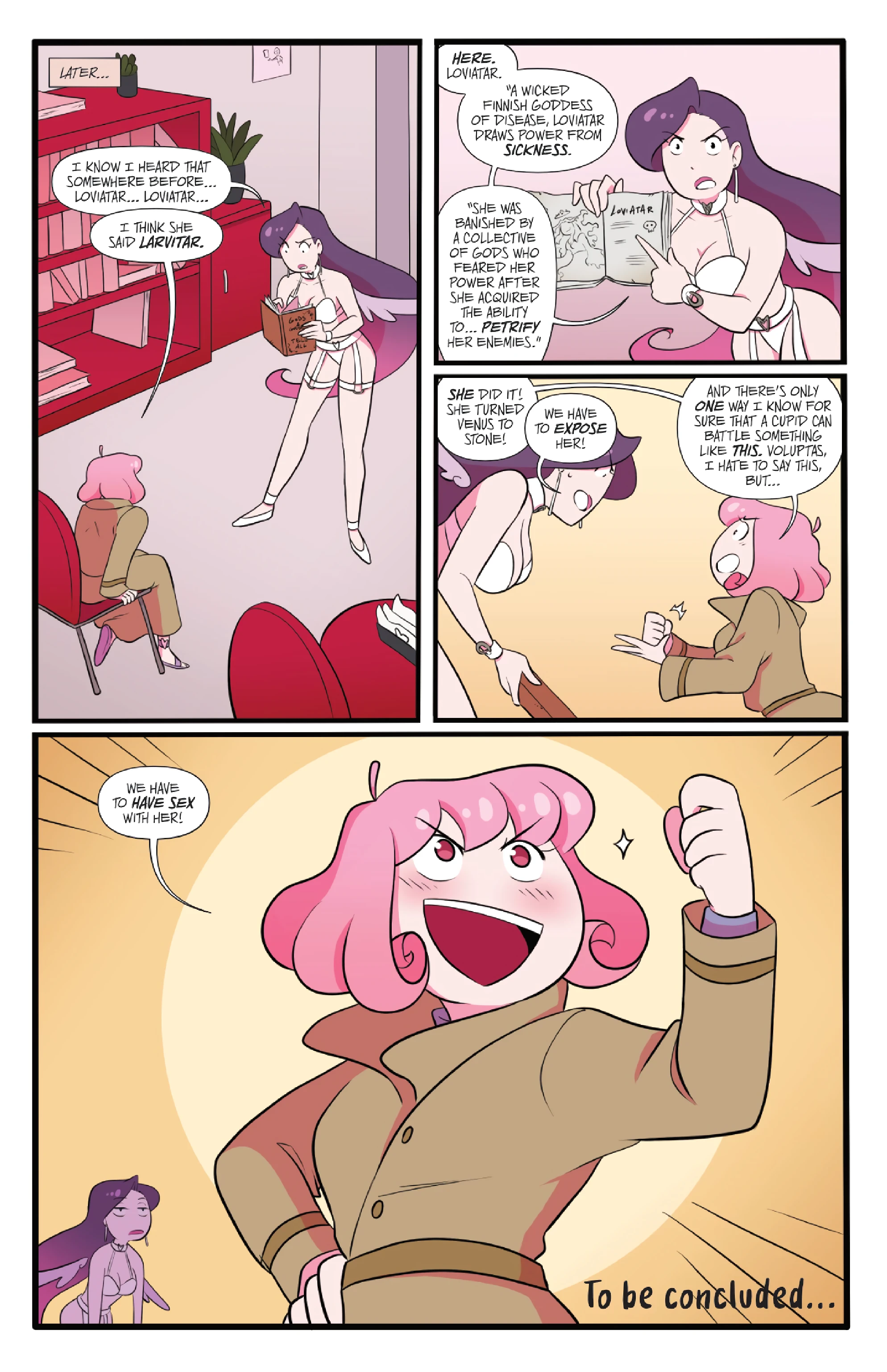 Amorini 2 porn comic picture 24