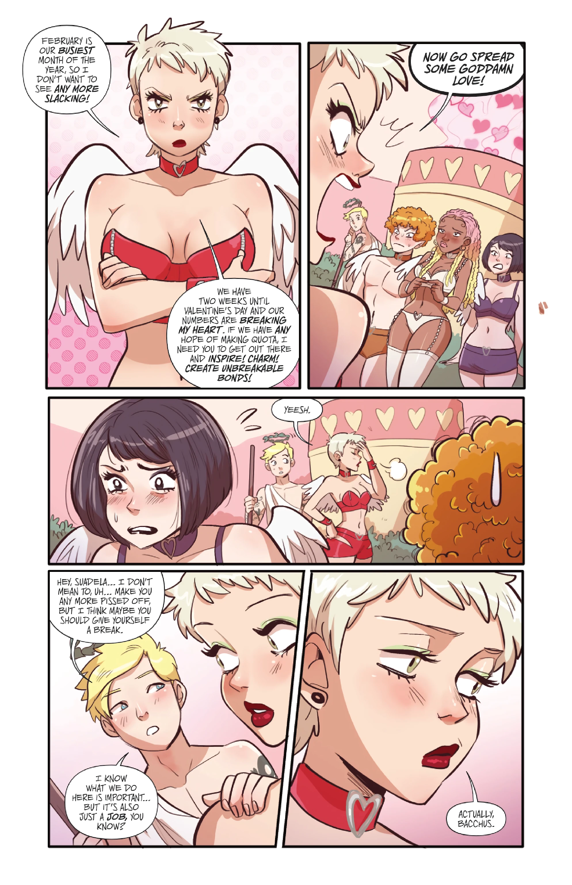 Amorini 2 porn comic picture 26