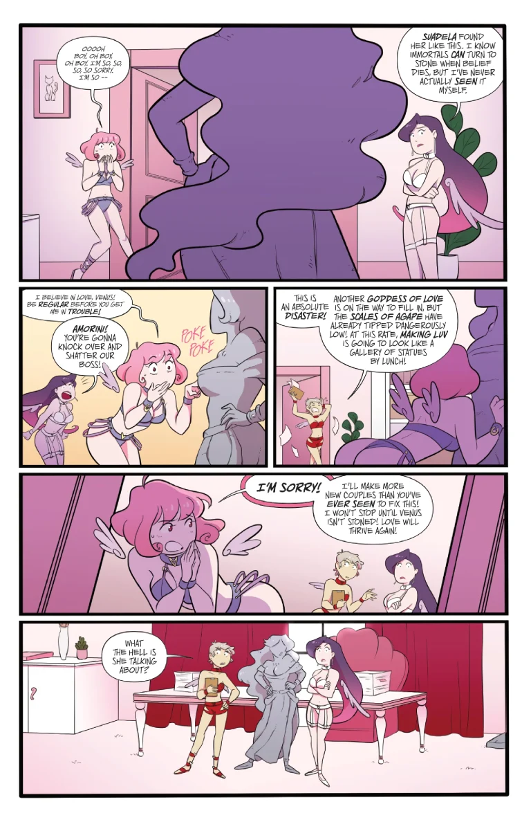 Amorini 2 porn comic picture 3