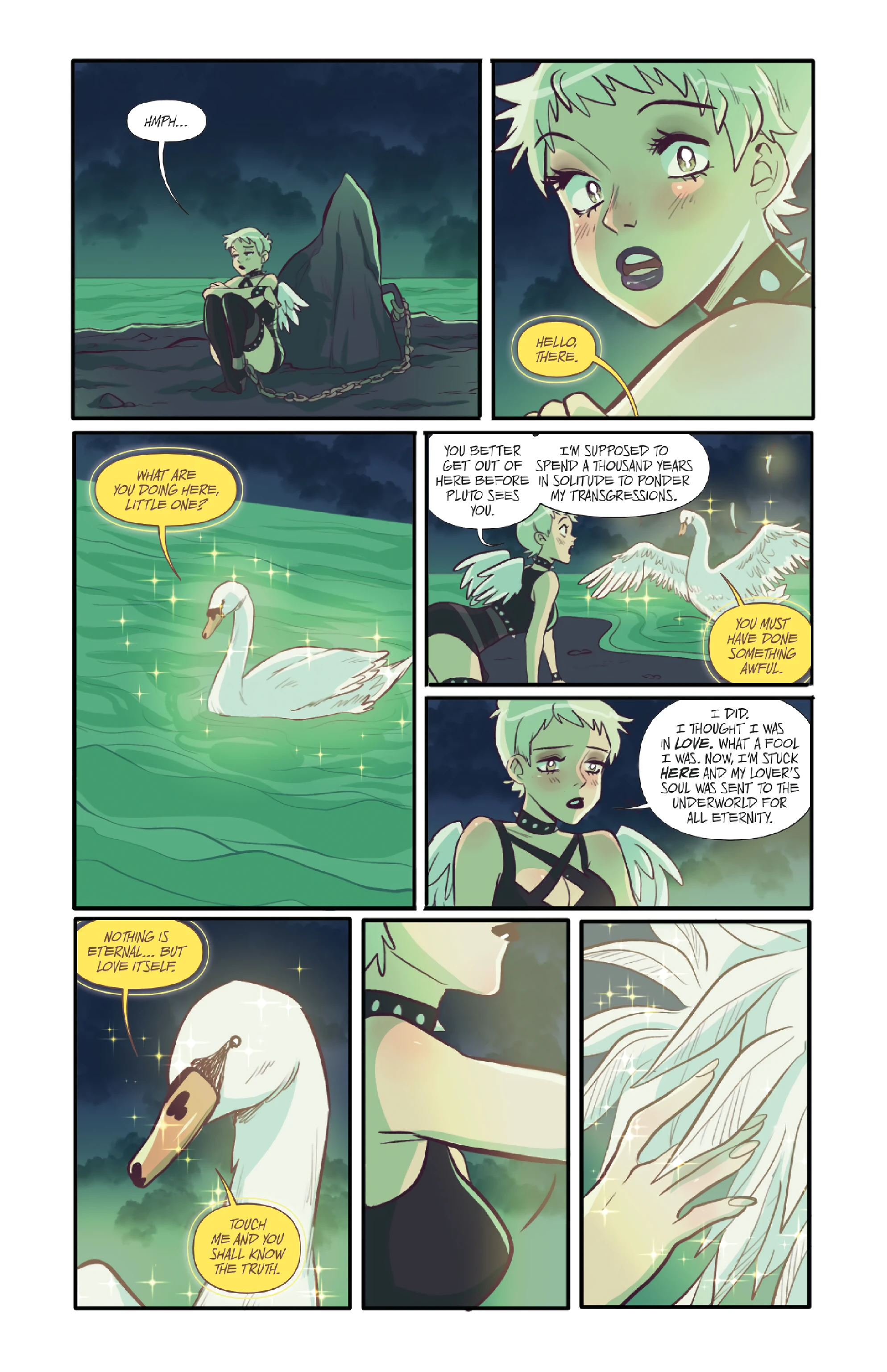 Amorini 2 porn comic picture 30