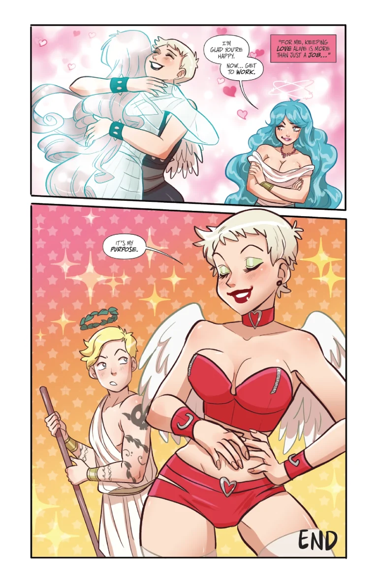 Amorini 2 porn comic picture 32